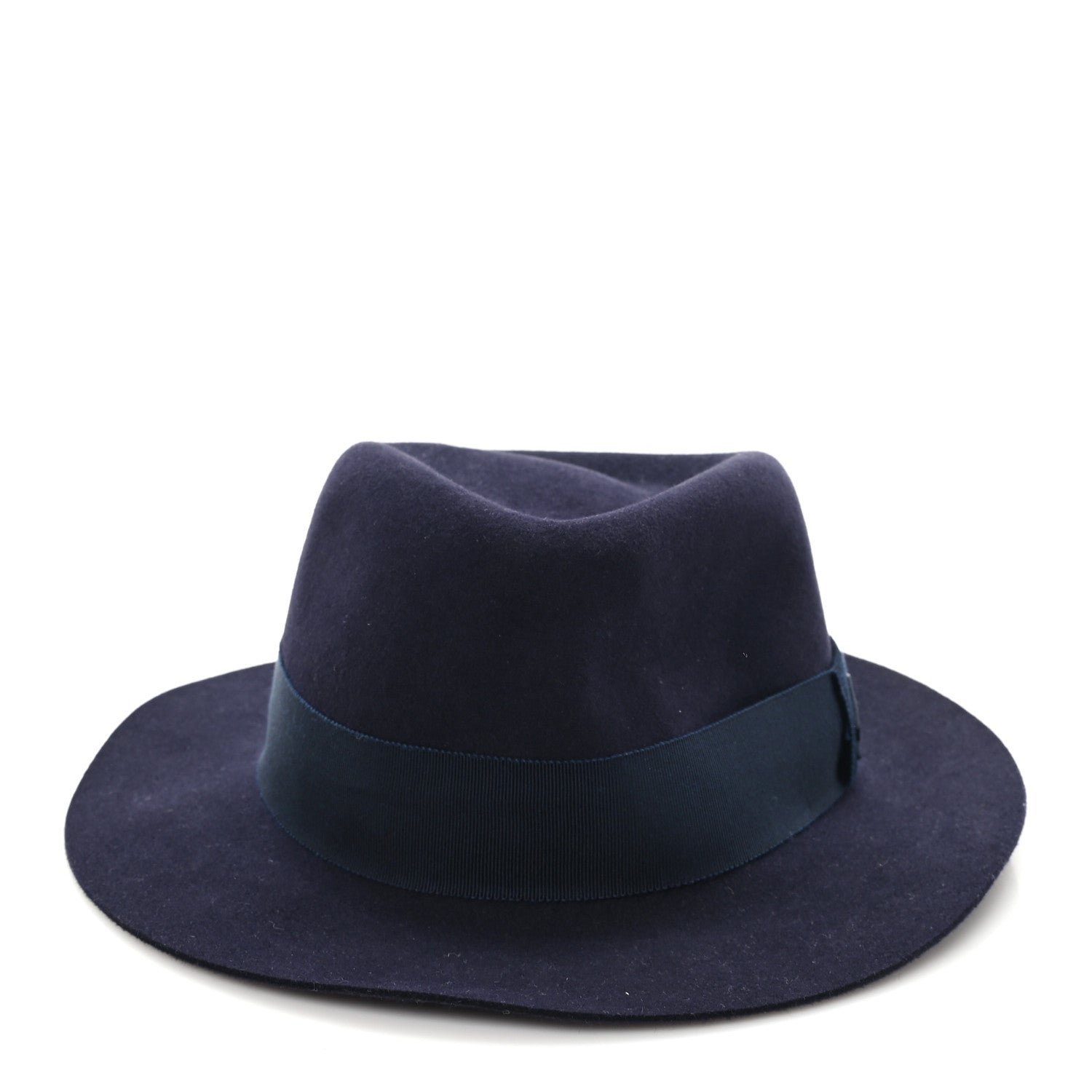 Felt Calfskin Balthazar Hat 59 Marine