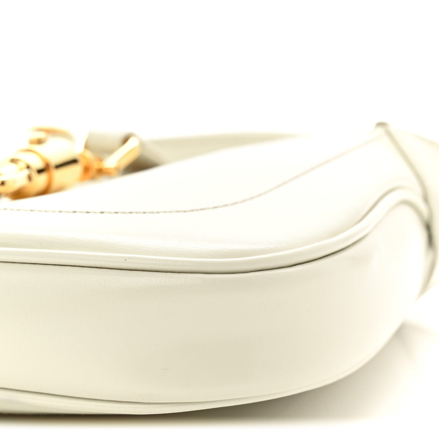 Boarded Dyana Lux Calfskin Mini Jackie 1961 Hobo Mystic White