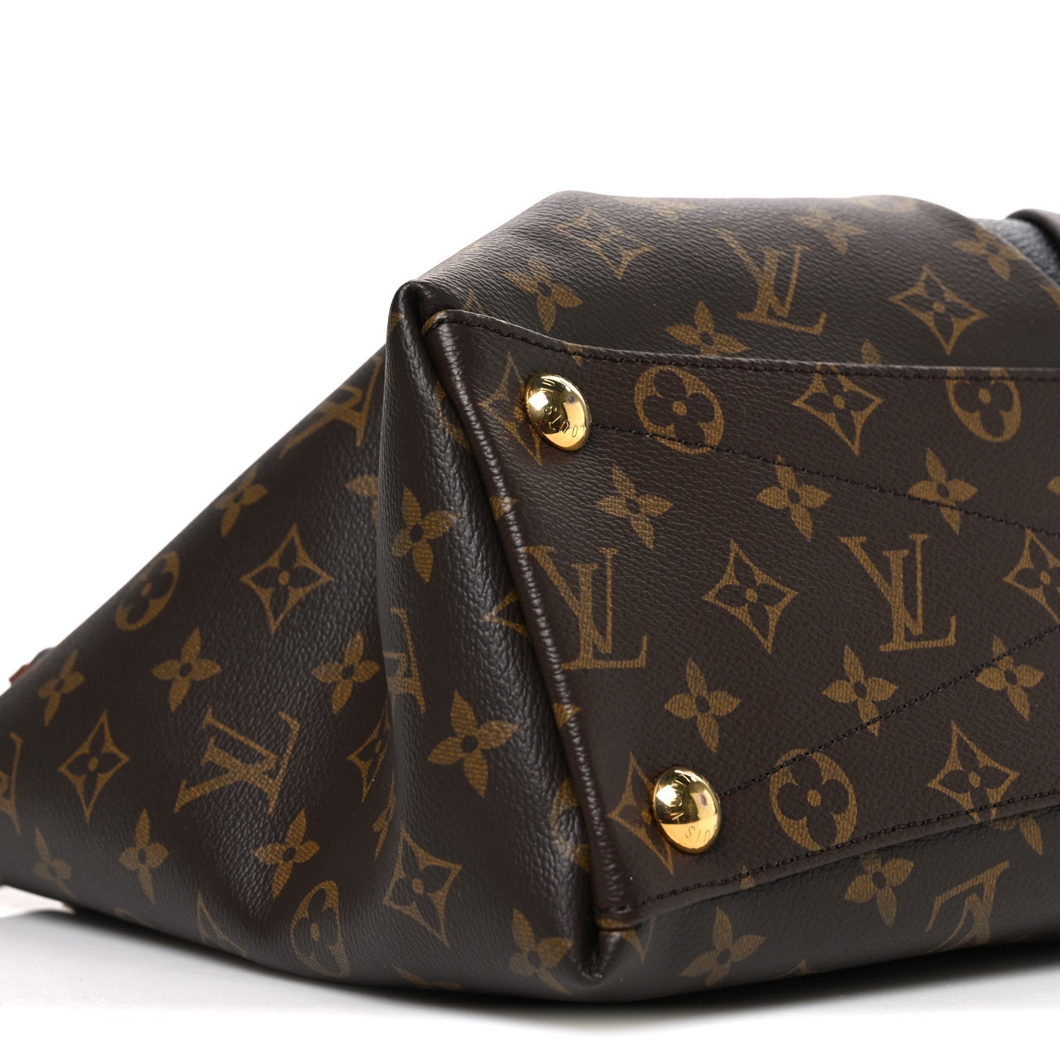 Monogram V Tote MM Black