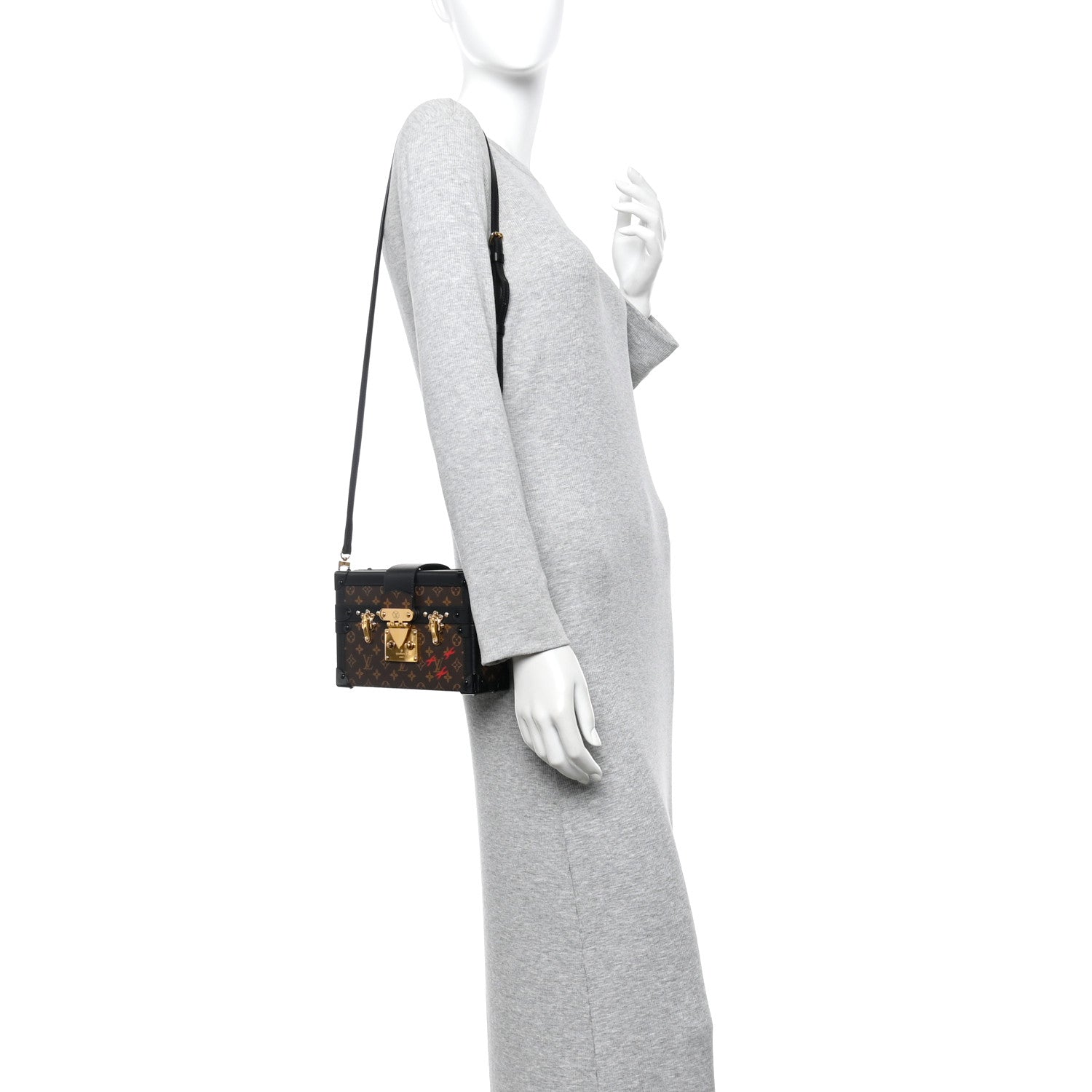 Monogram Petite Malle Black