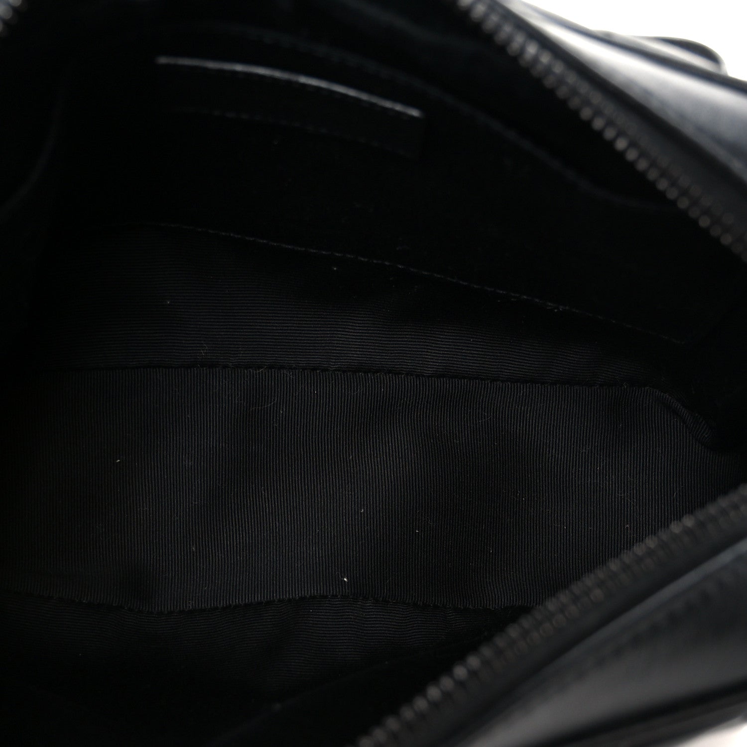 Calfskin Matelasse Monogram Monochrome Lou Camera Bag Black