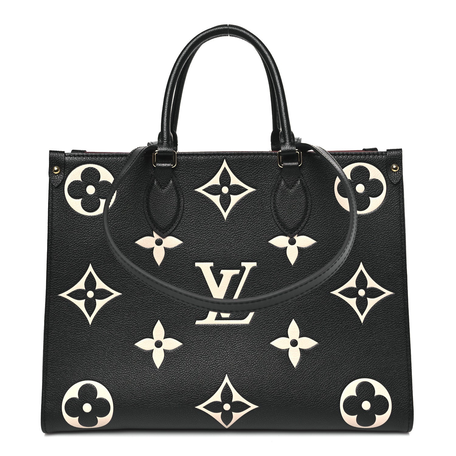 Empreinte Monogram Giant Onthego MM Black Beige