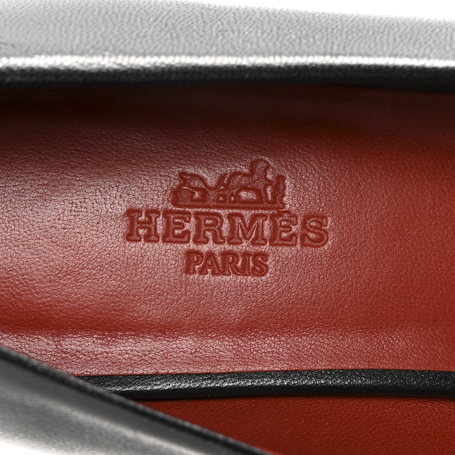 Goatskin Bilbao Ballerina Flats 37.5 Black