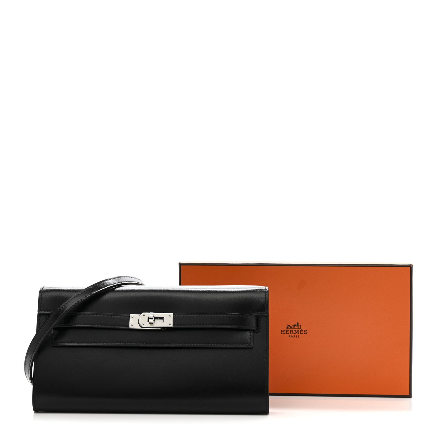 Box Kelly Wallet To Go Black
