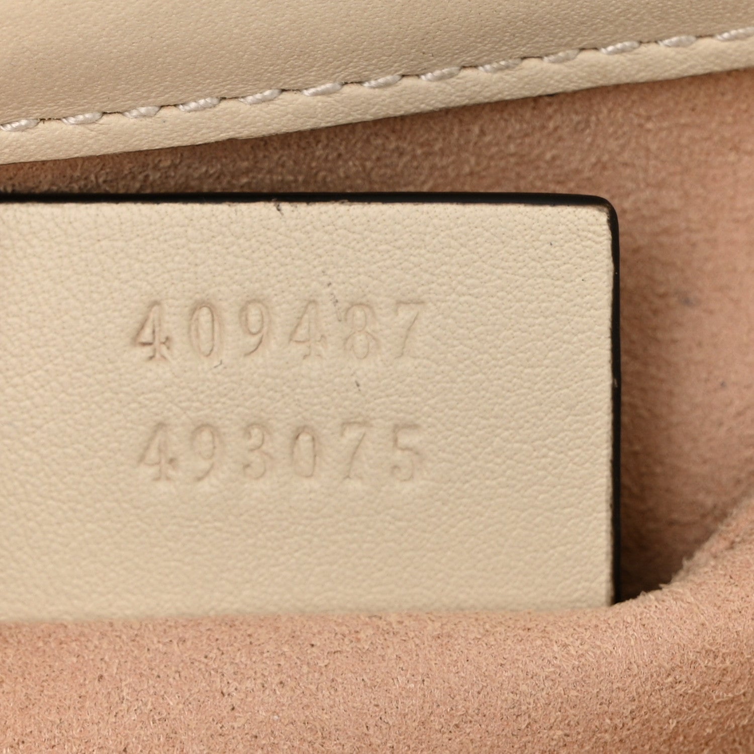 GG Supreme Monogram Calfskin Small Padlock Shoulder Bag Beige Mystic White Sun Oil