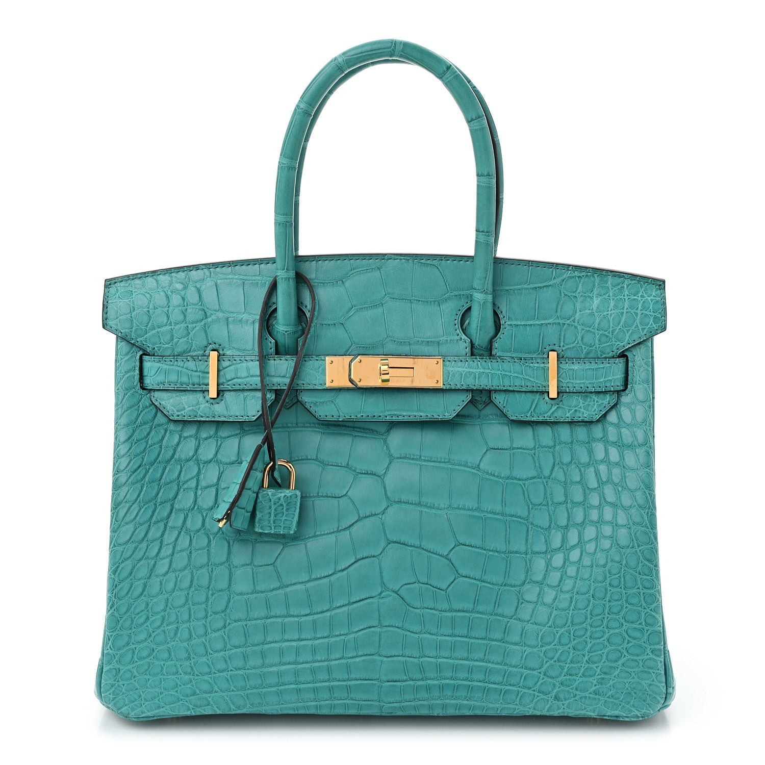 Matte Alligator Birkin 30 Bleu Paon