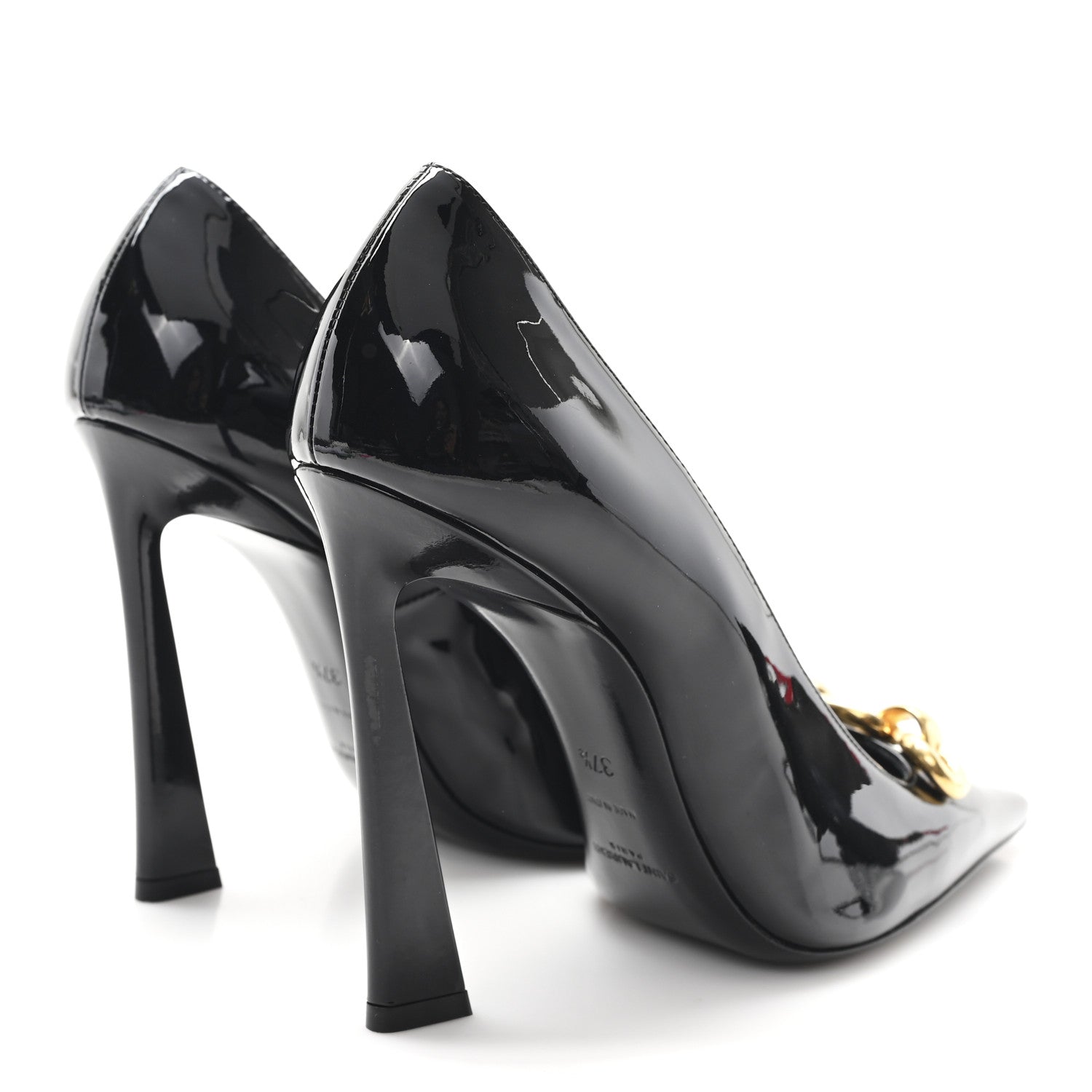 Patent Silvana 110mm Pumps 37.5 Black