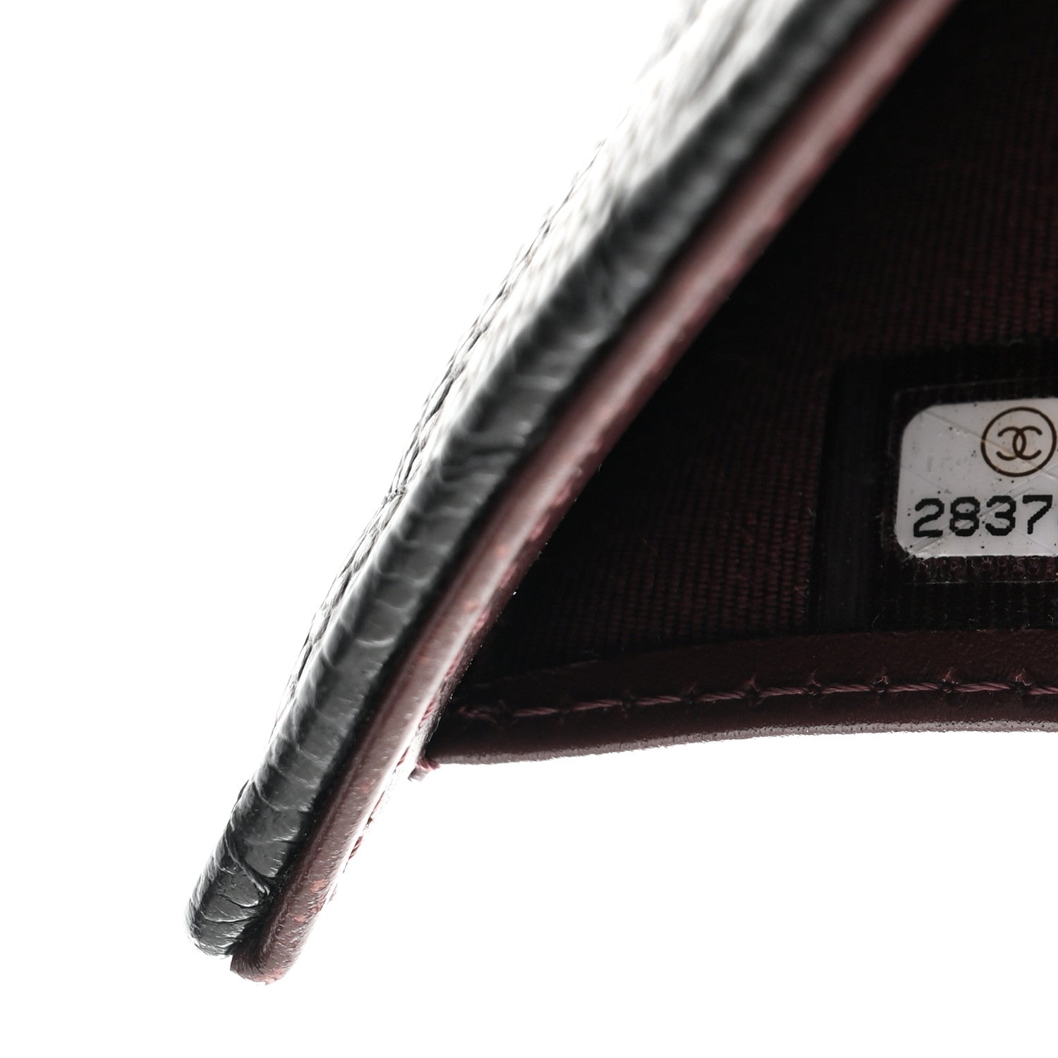 Caviar Quilted Compact Flap Wallet Black