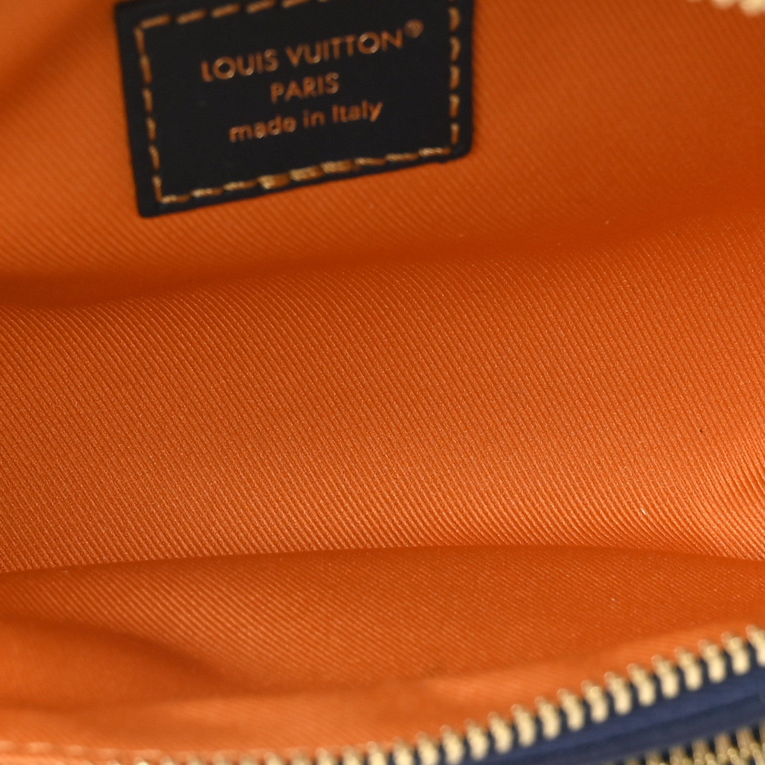 Monogram Heritage Rush Bumbag Blue Stripes