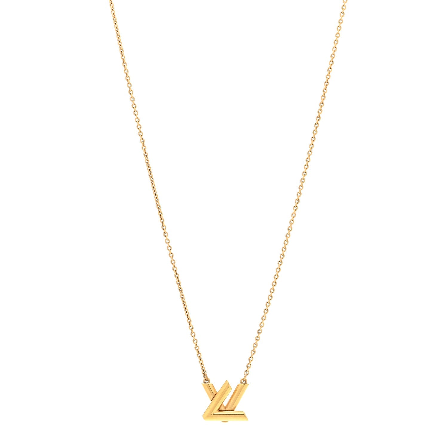 Metal GO-14 Necklace Gold