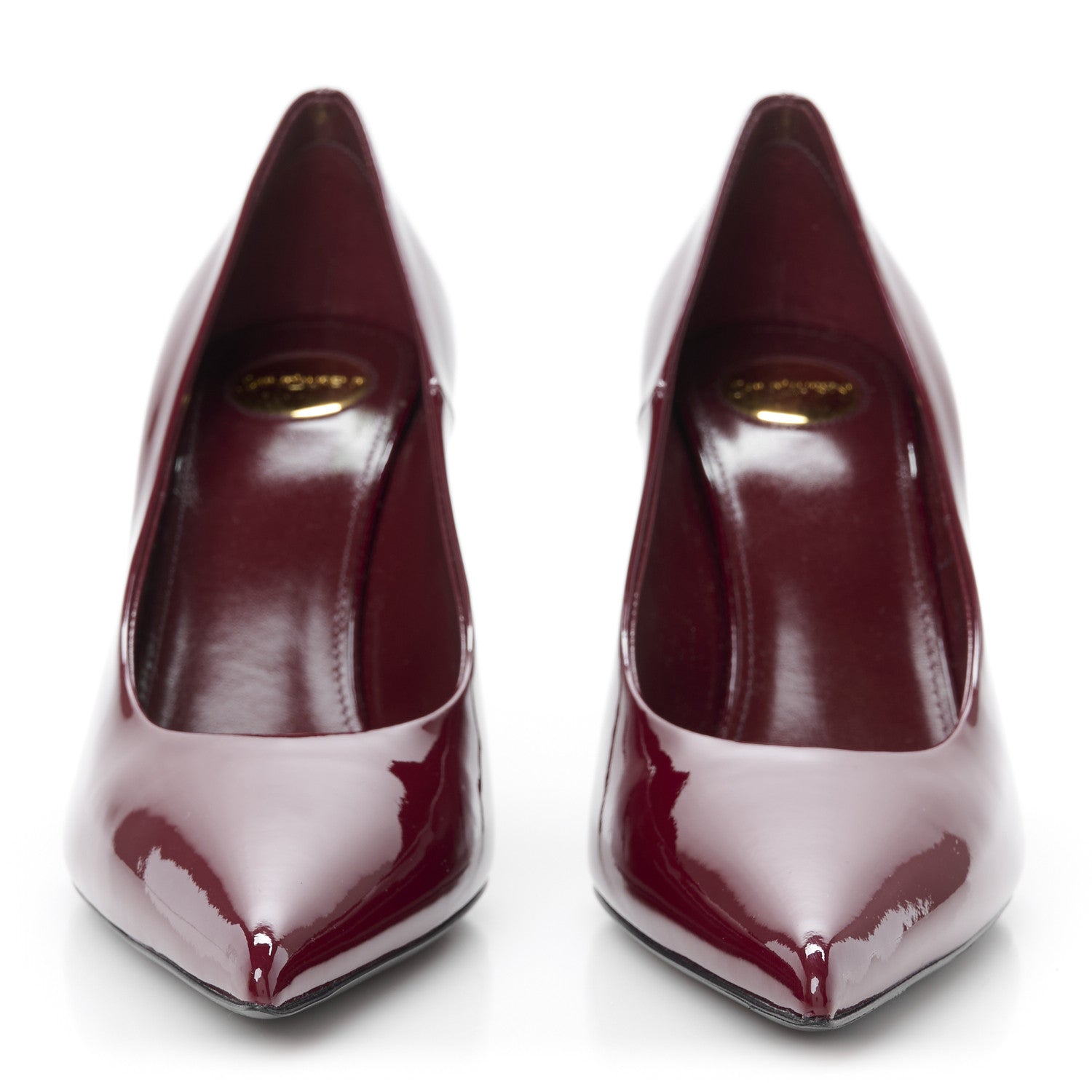 Vernice Seta Soft Norma 90 Pumps 38 Grenat