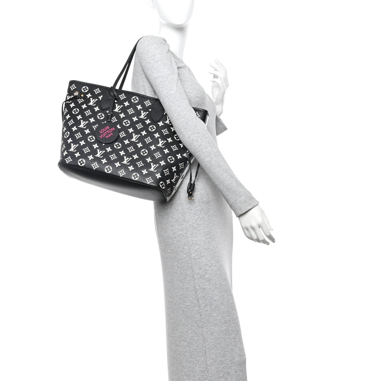 Empreinte Spring In The City Neverfull MM Black White Pink