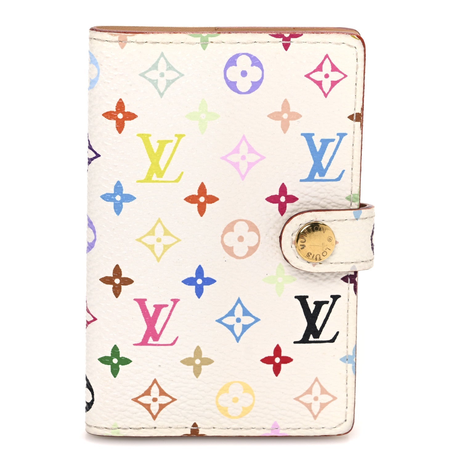 Monogram Multicolor Carnet de Bal Mini Agenda Cover White