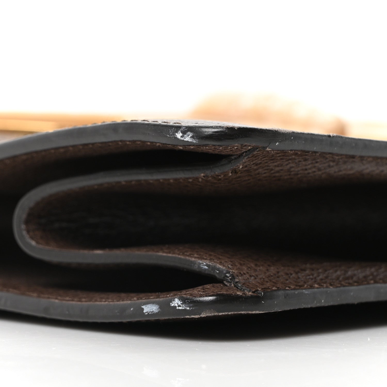 Calfskin Bamboo Web Falena Moth Top Handle Bag Brown
