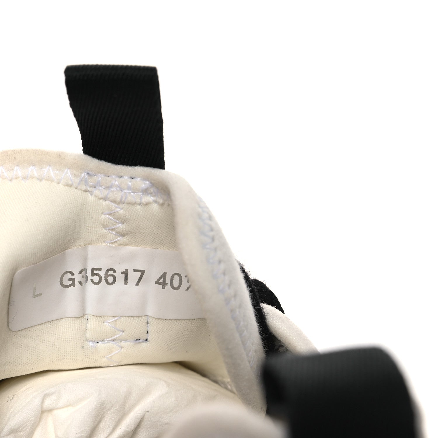 Velvet Calfskin Mixed Fibers CC Sneakers 40.5 Ivory Black