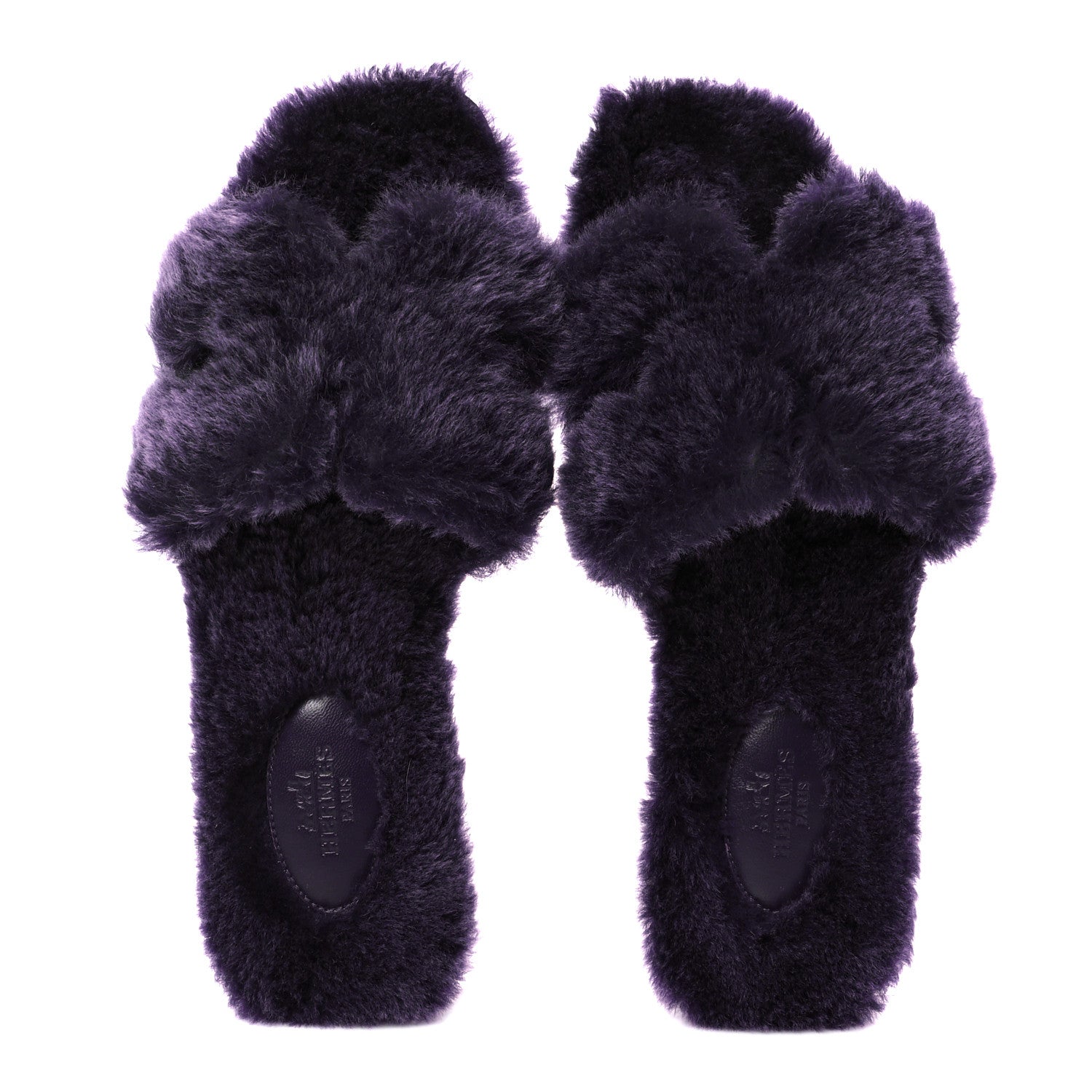 Woolskin Oran Sandals 38.5 Violet Fonce