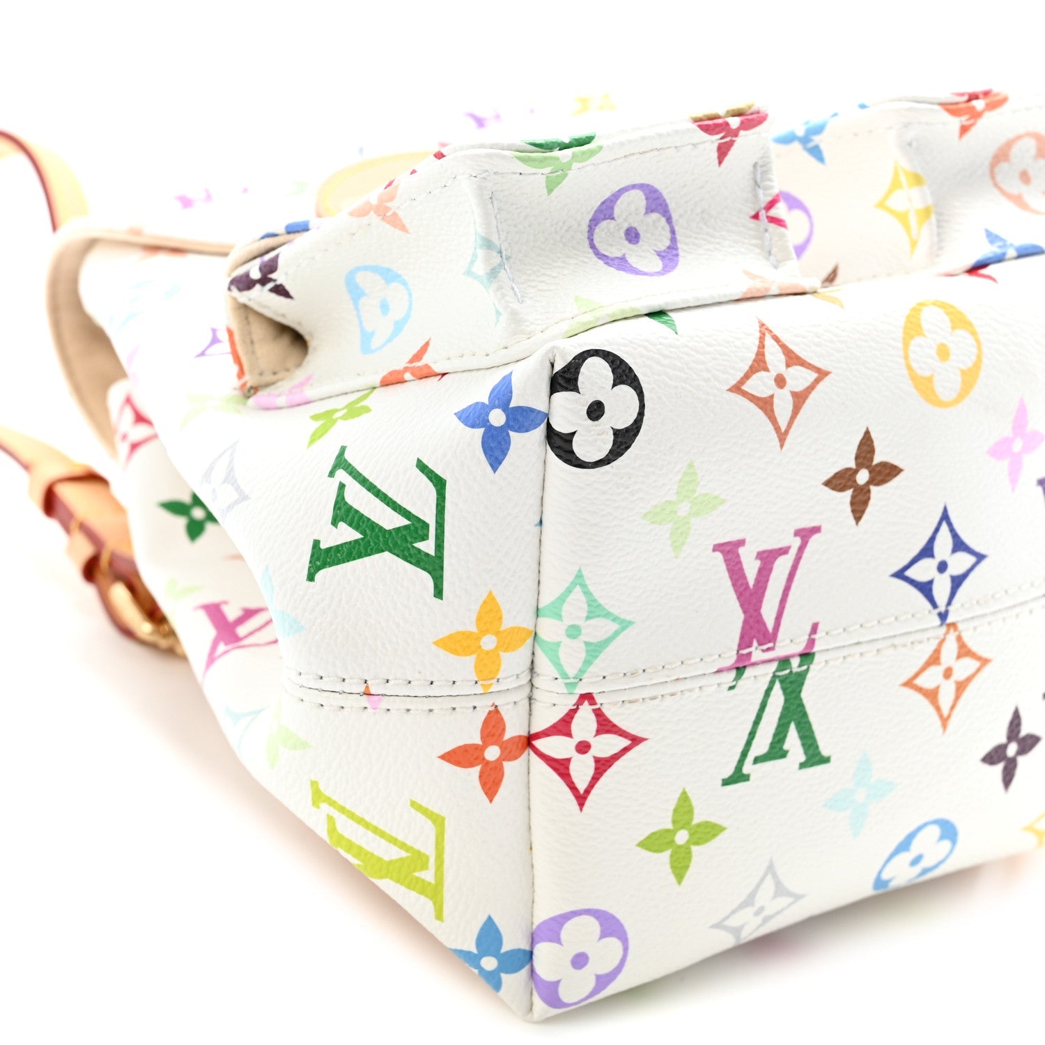 LV X TM Monogram Multicolor Venice Backpack White