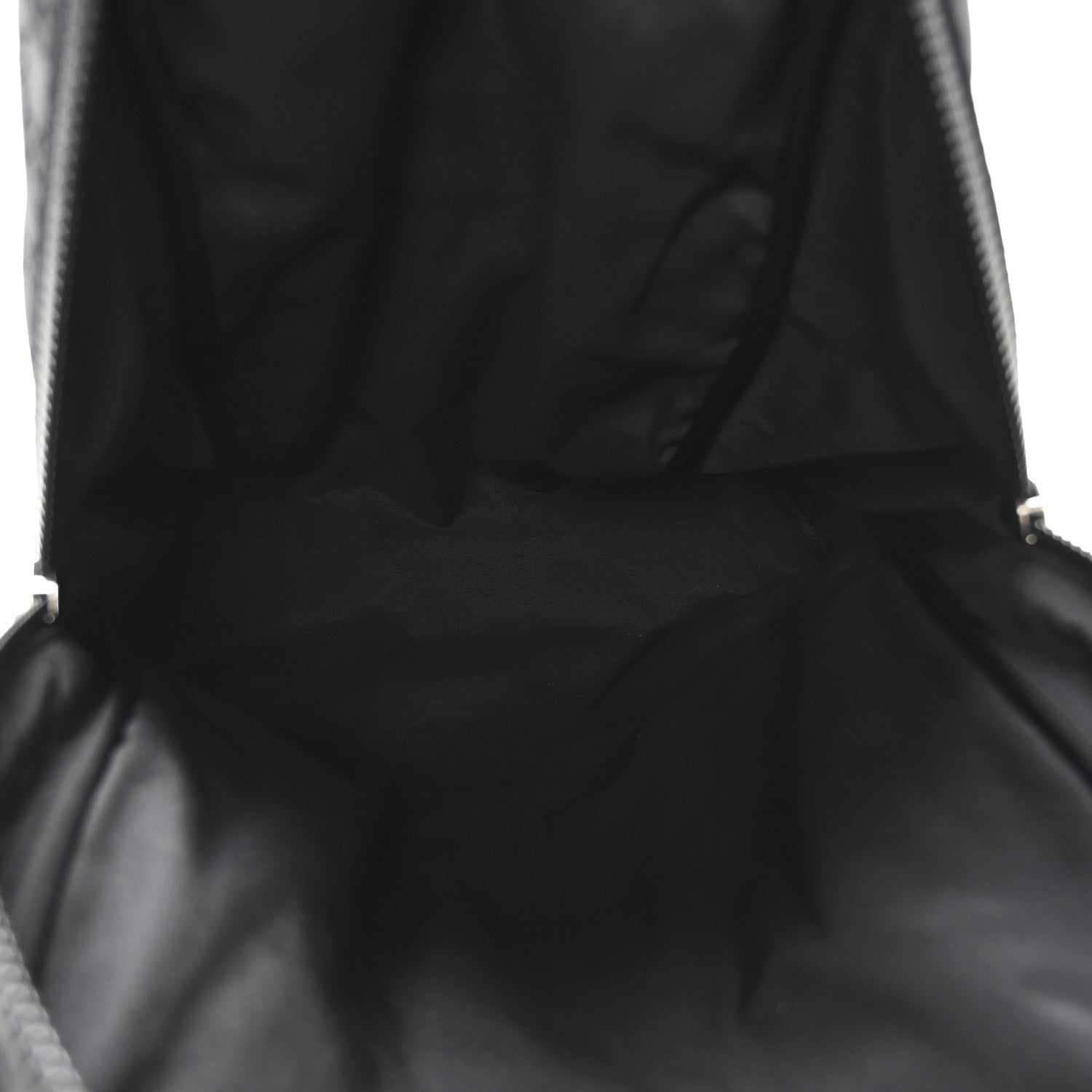 Nylon Monogram Slim Backpack Black
