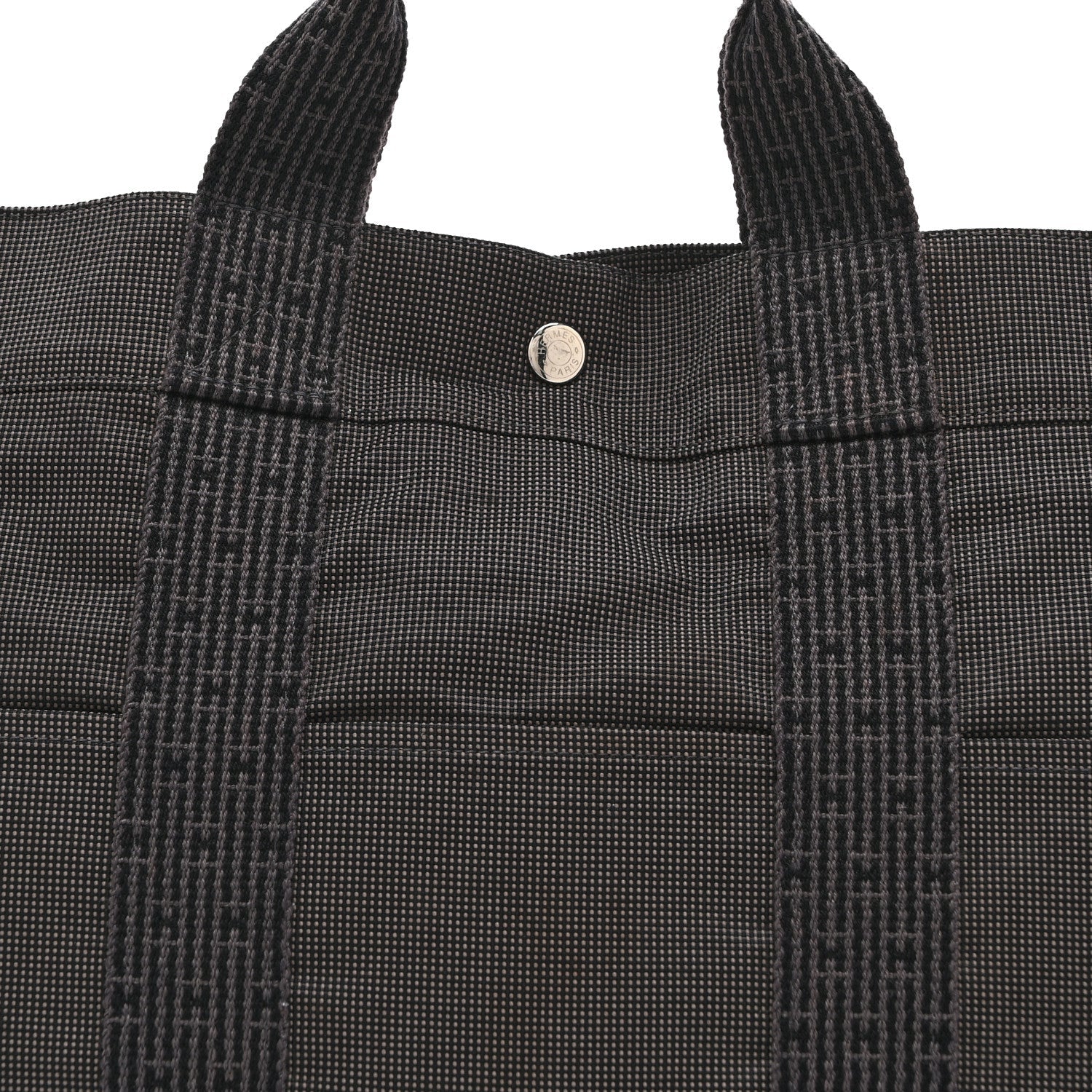 Canvas Herline MM Tote Grey
