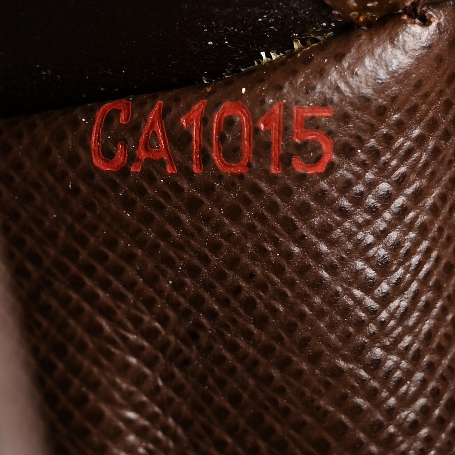 Damier Ebene Porte-Monnaie Billets Tresor Wallet