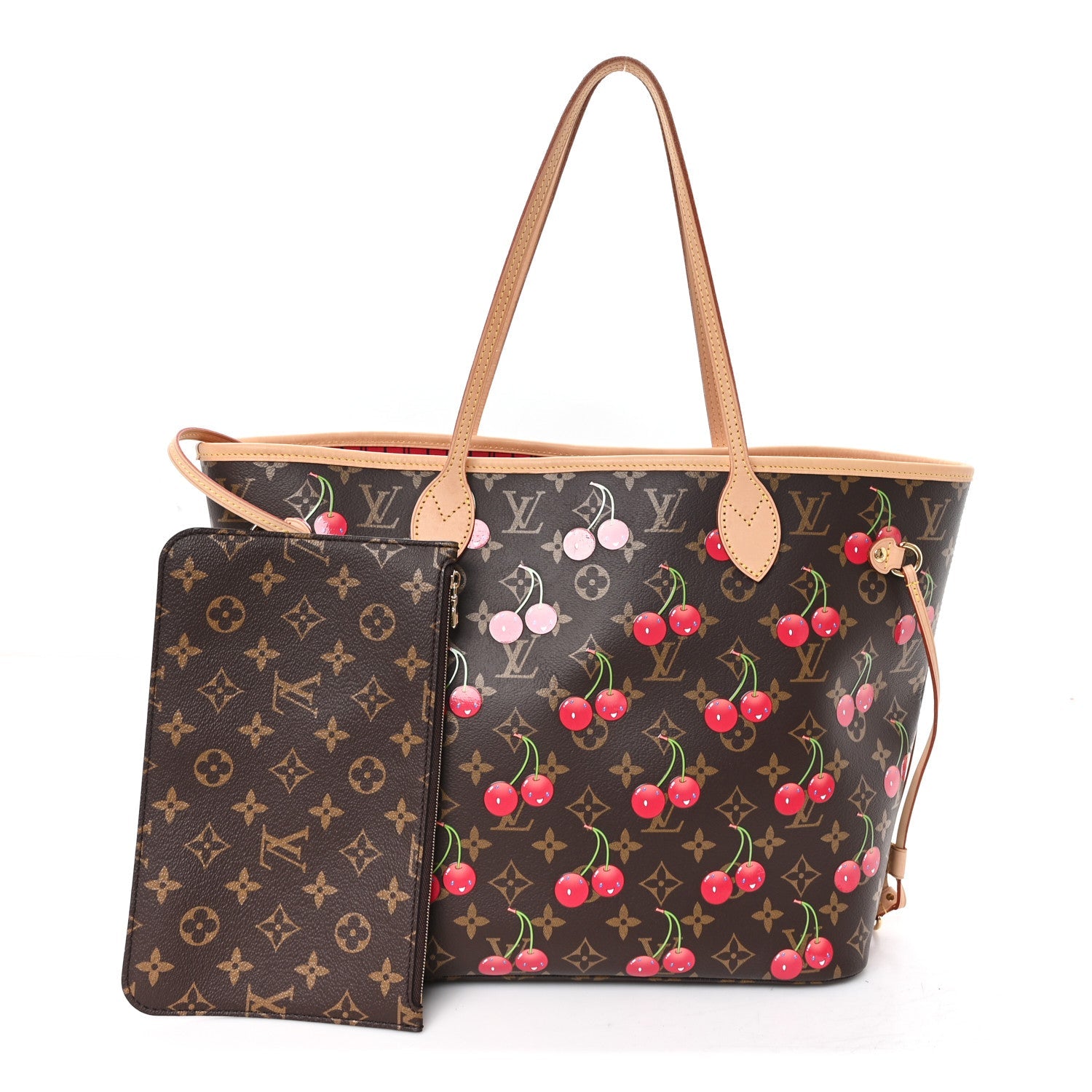LV X TM Monogram Cerises Neverfull MM