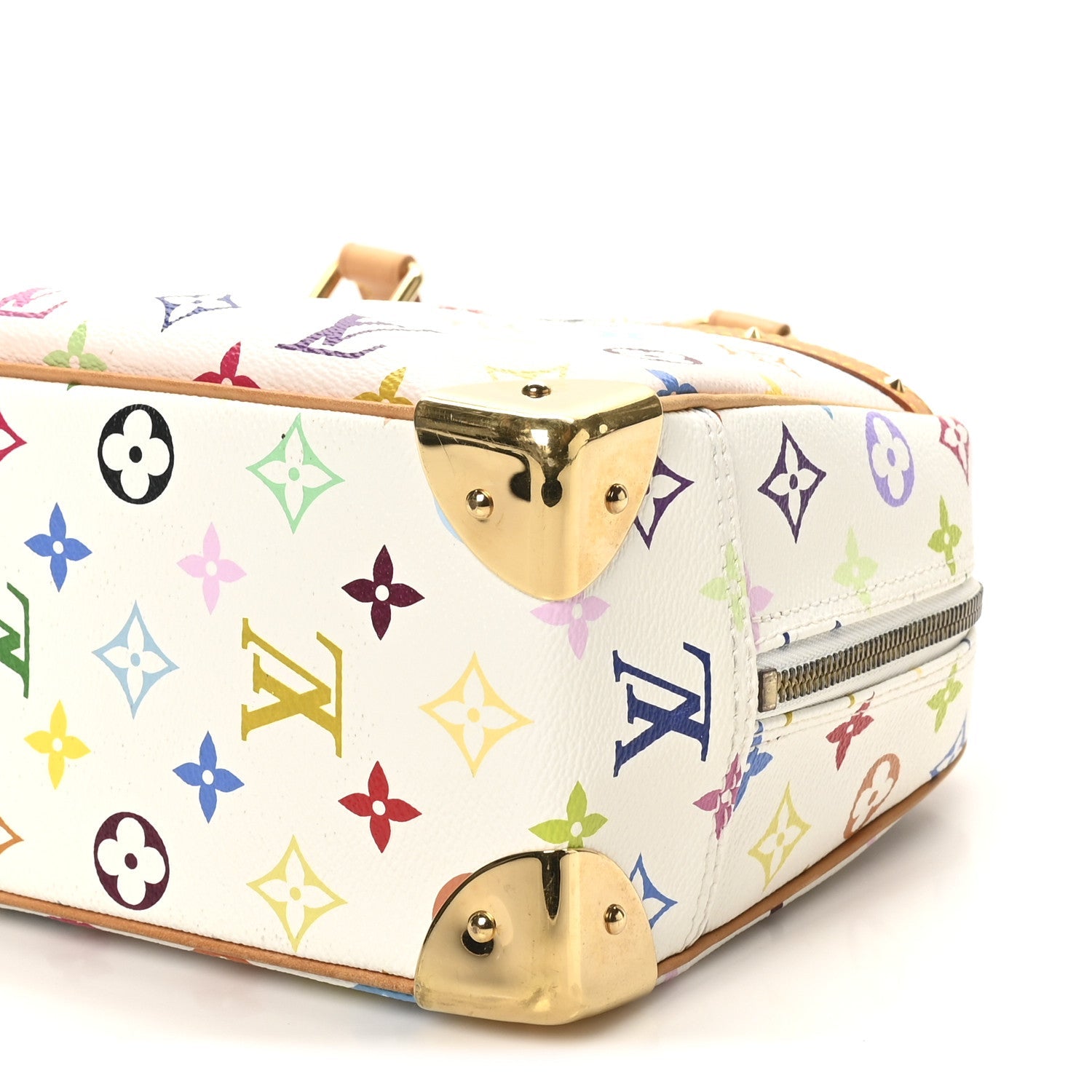 Monogram Multicolor Trouville White