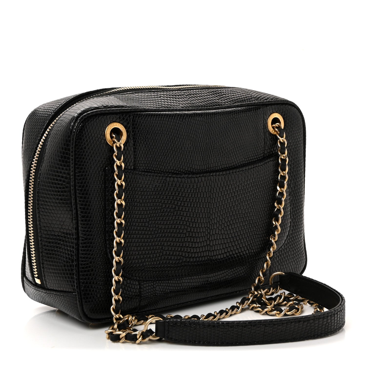 Lizard Coco Vintage Camera Case Black