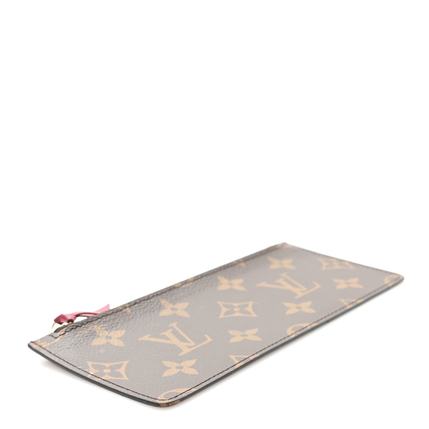 Monogram Josephine Wallet Zippered Insert Fuchsia
