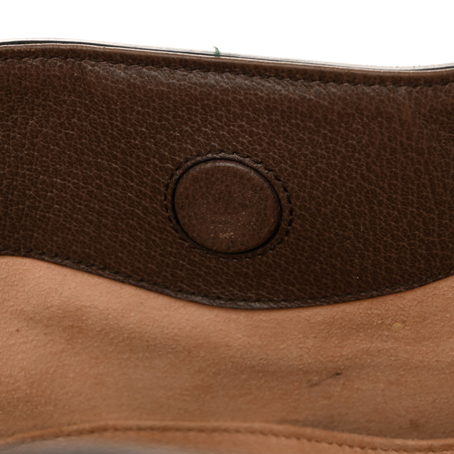 GG Supreme Monogram Medium Ophidia Shopping Tote Brown