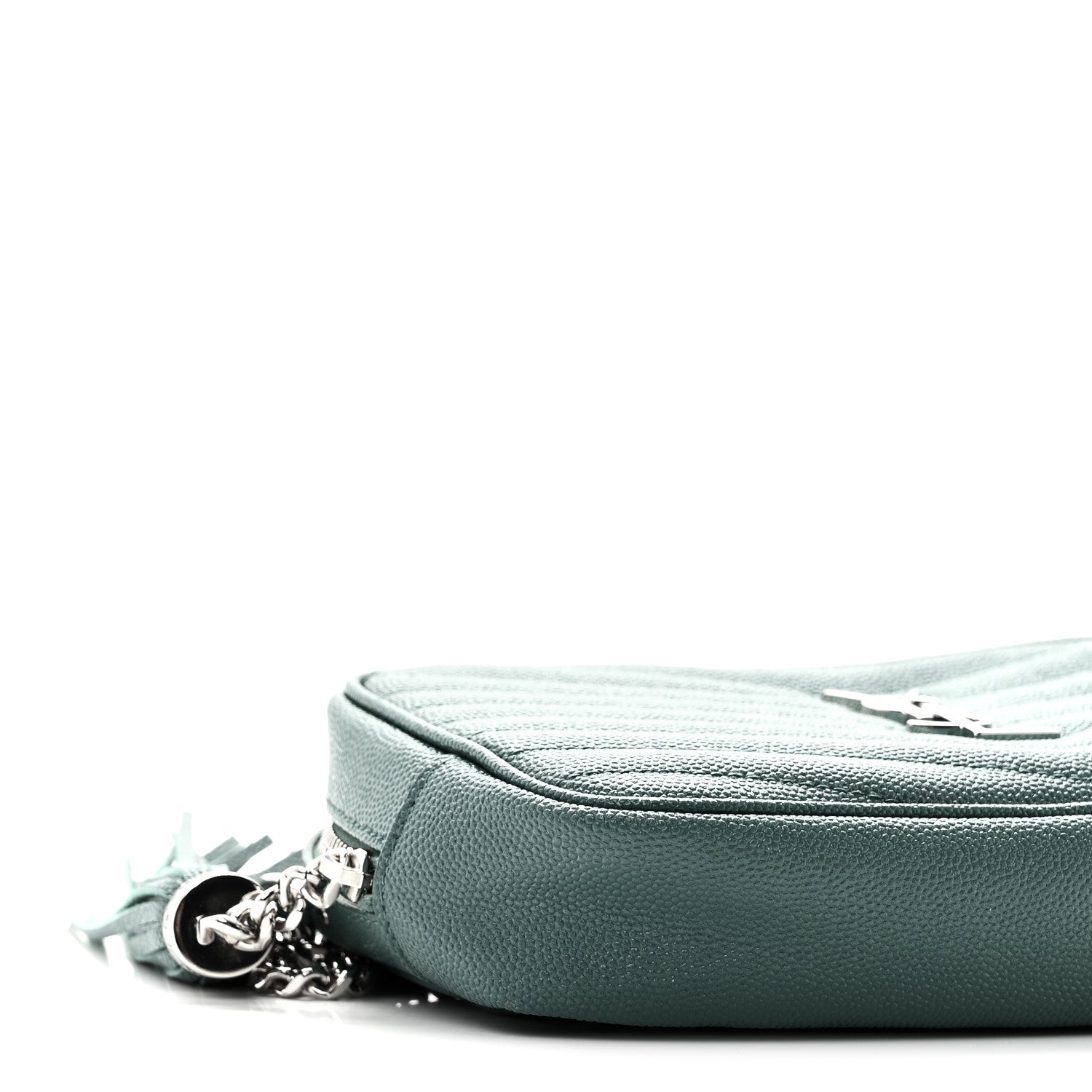 Grain De Poudre Matelasse Monogram Mini Lou Camera Bag Green Field
