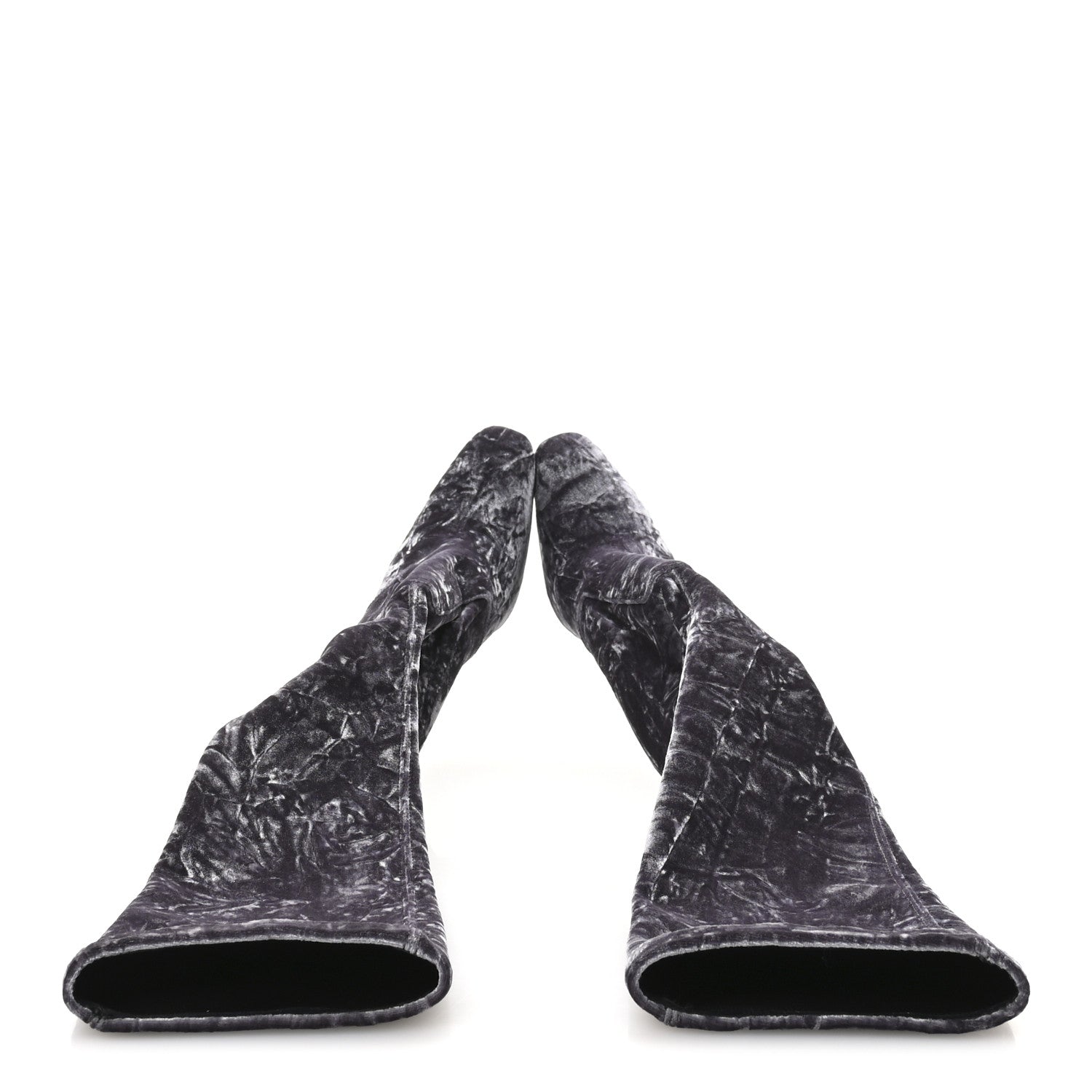 Velvet Ella Knee High Boots 37.5 Cool Grey