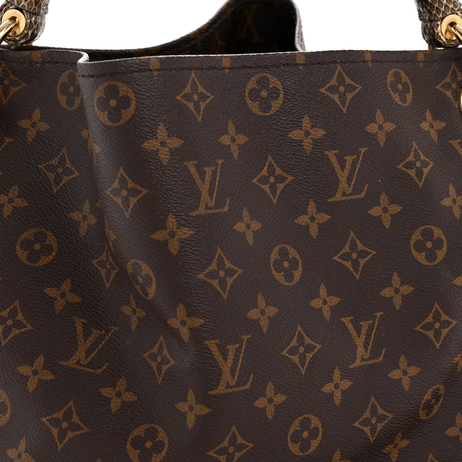 Snakeskin Monogram Artsy MM