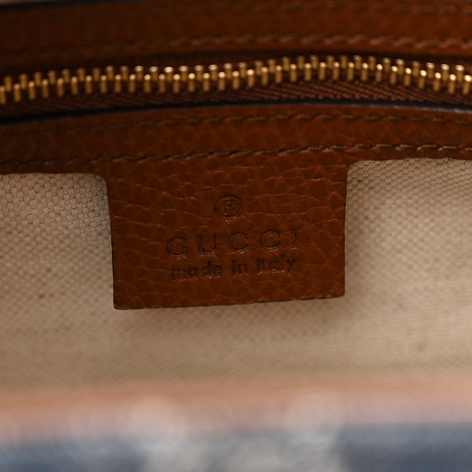 New Denim GG Monogram Dollar Calfskin Medium Jackie 1961 Tote Blue Tea Cuir Epilog