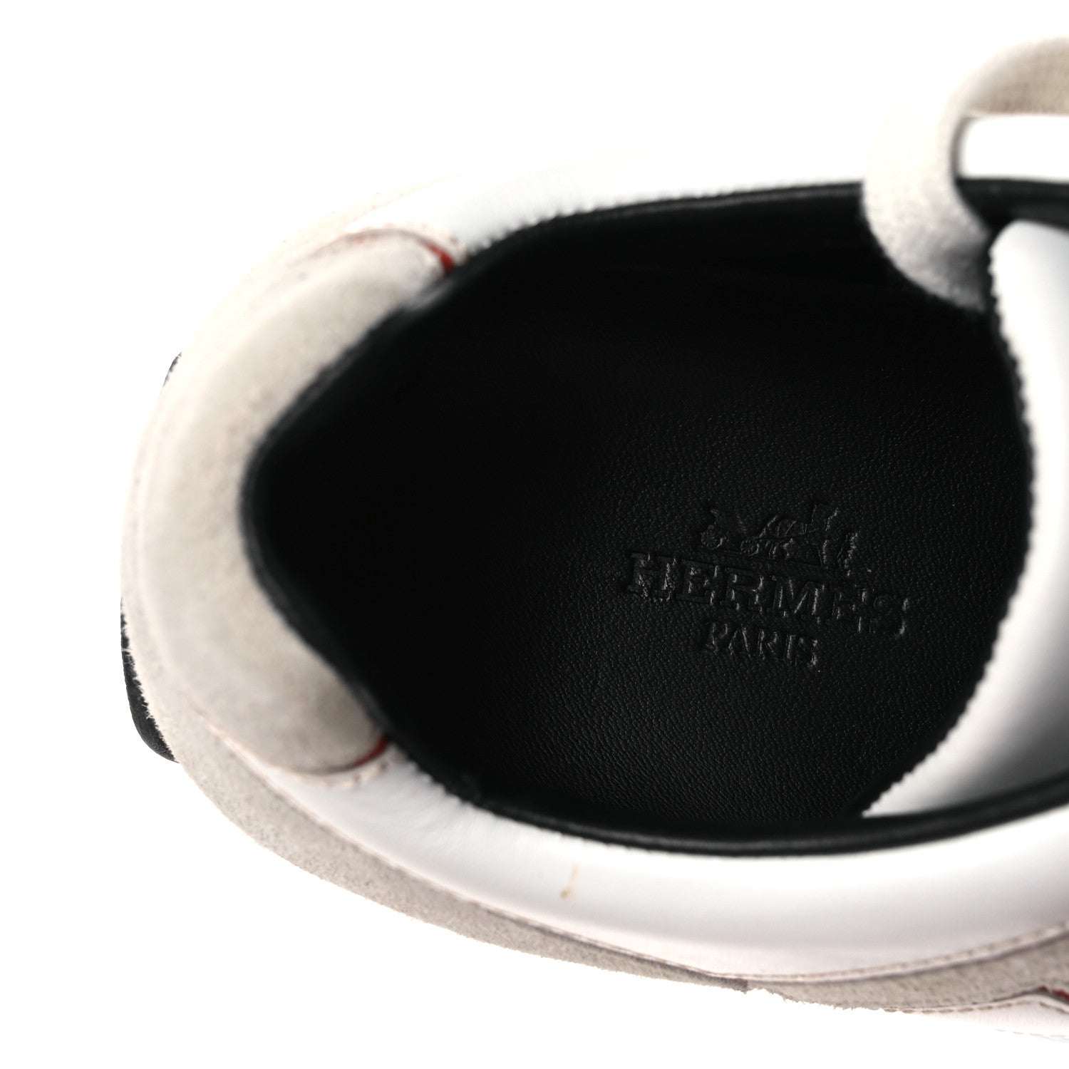 Calfskin Suede Goatskin Womens Chris Sneakers 36 White Multicolor