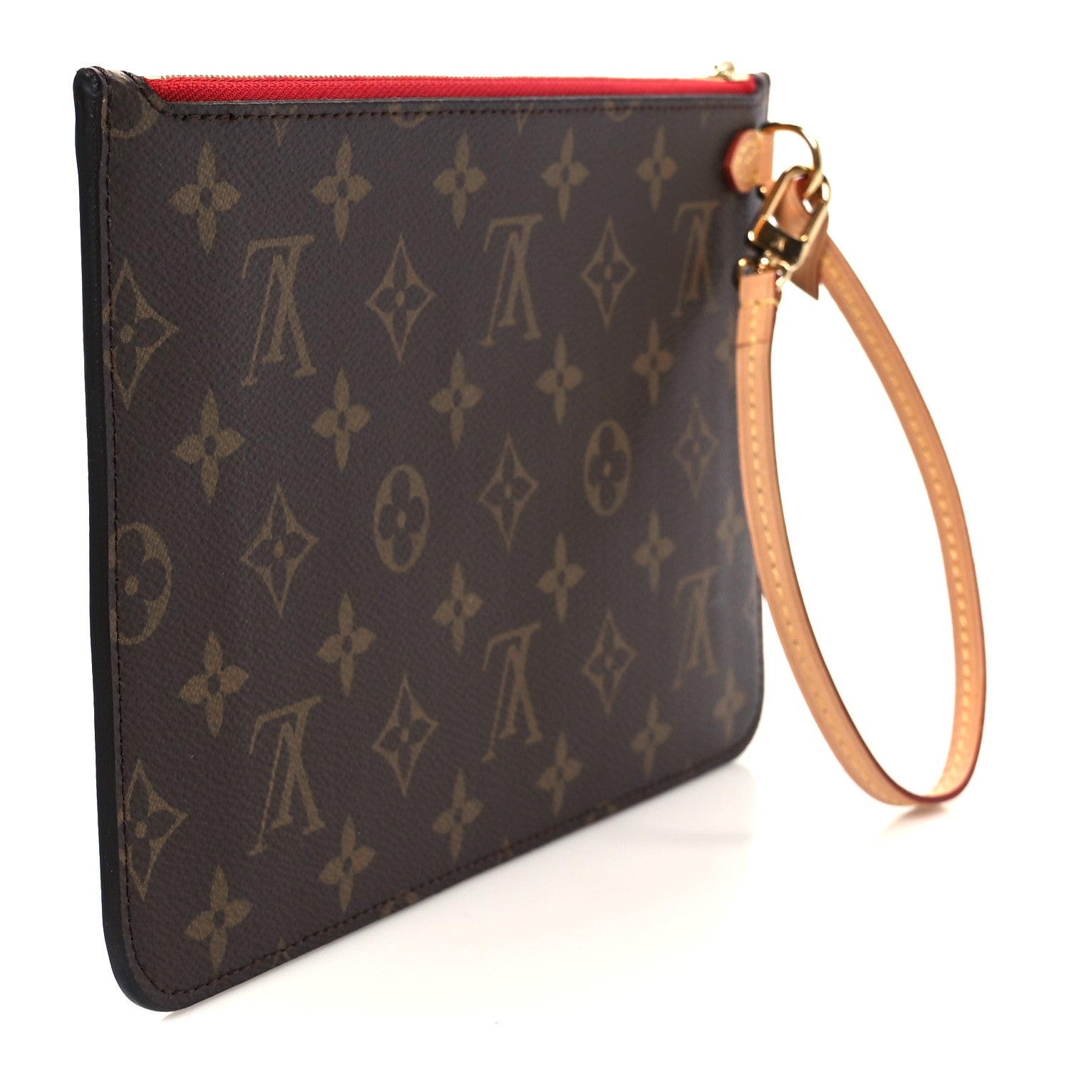 Monogram Neverfull MM GM Pochette Cherry