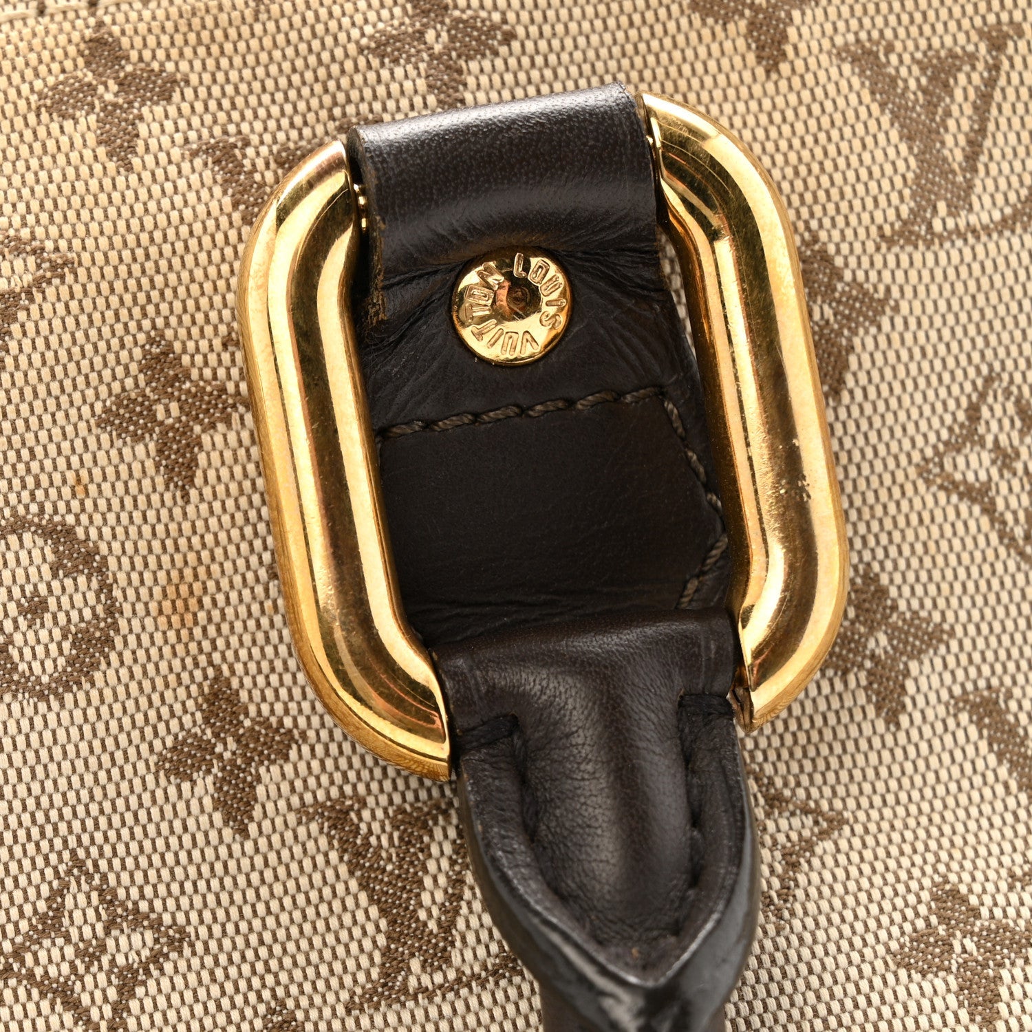 Mini Monogram Alma Long Kaki