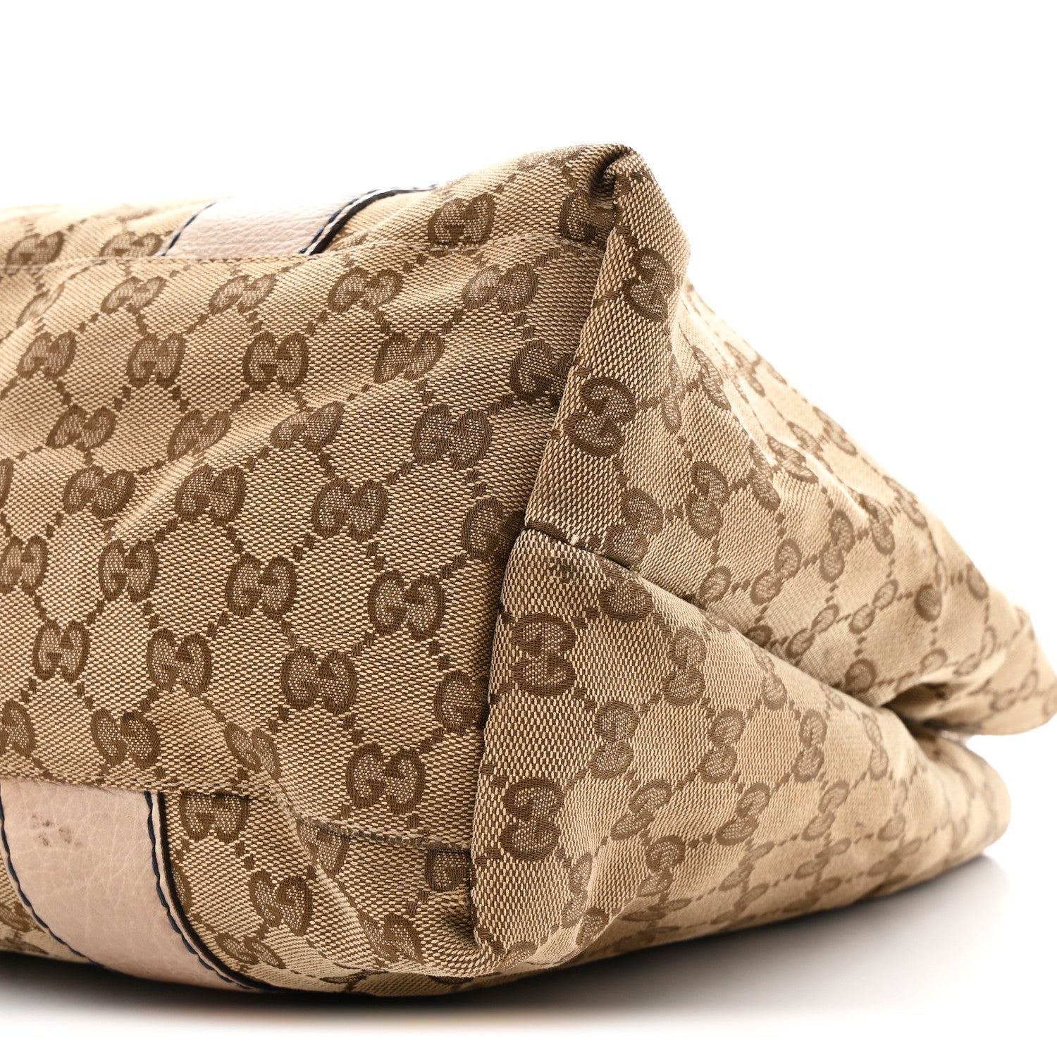 Monogram Medium Bamboo Bar Tote Blue