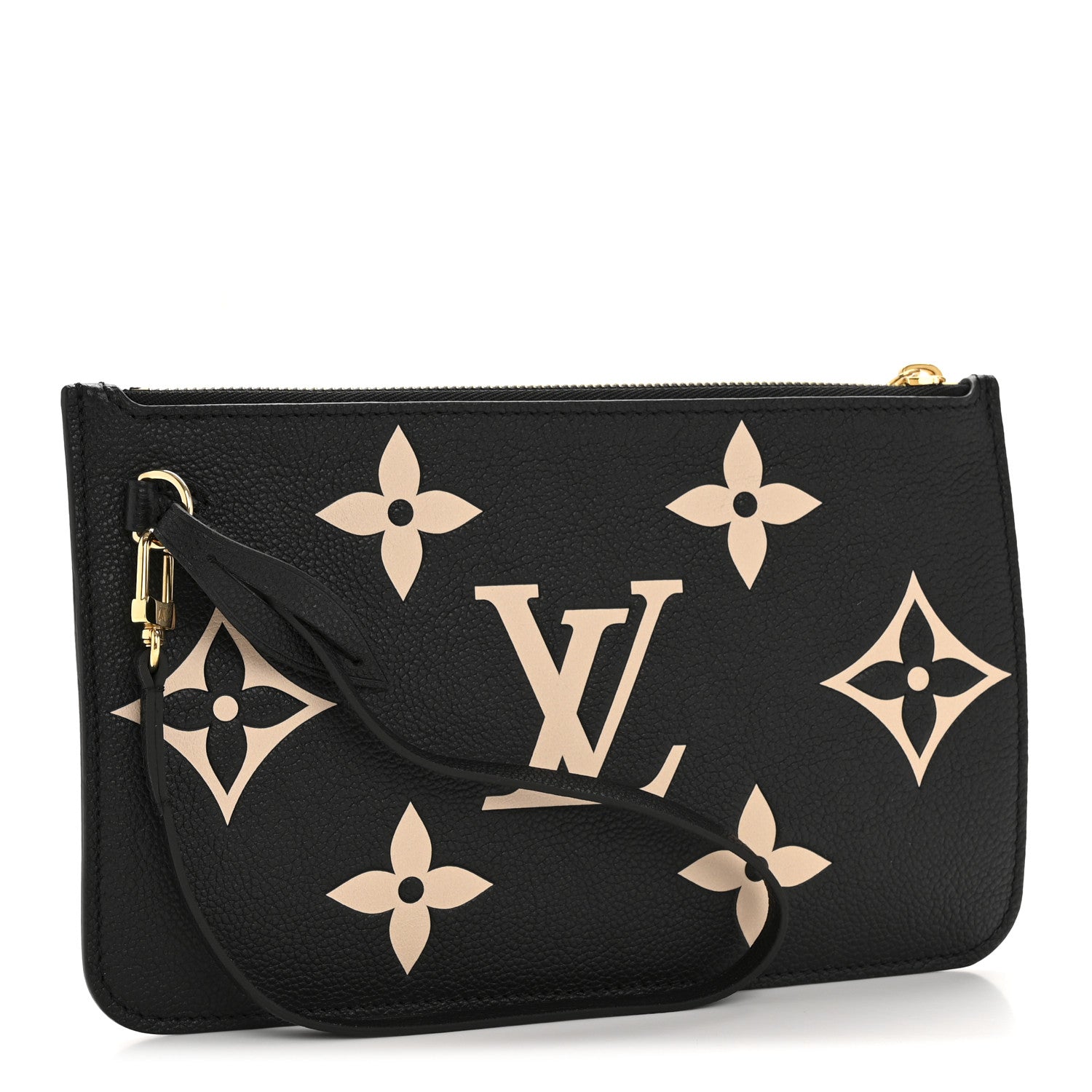 Empreinte Monogram Giant Neverfull MM Pochette Black Beige