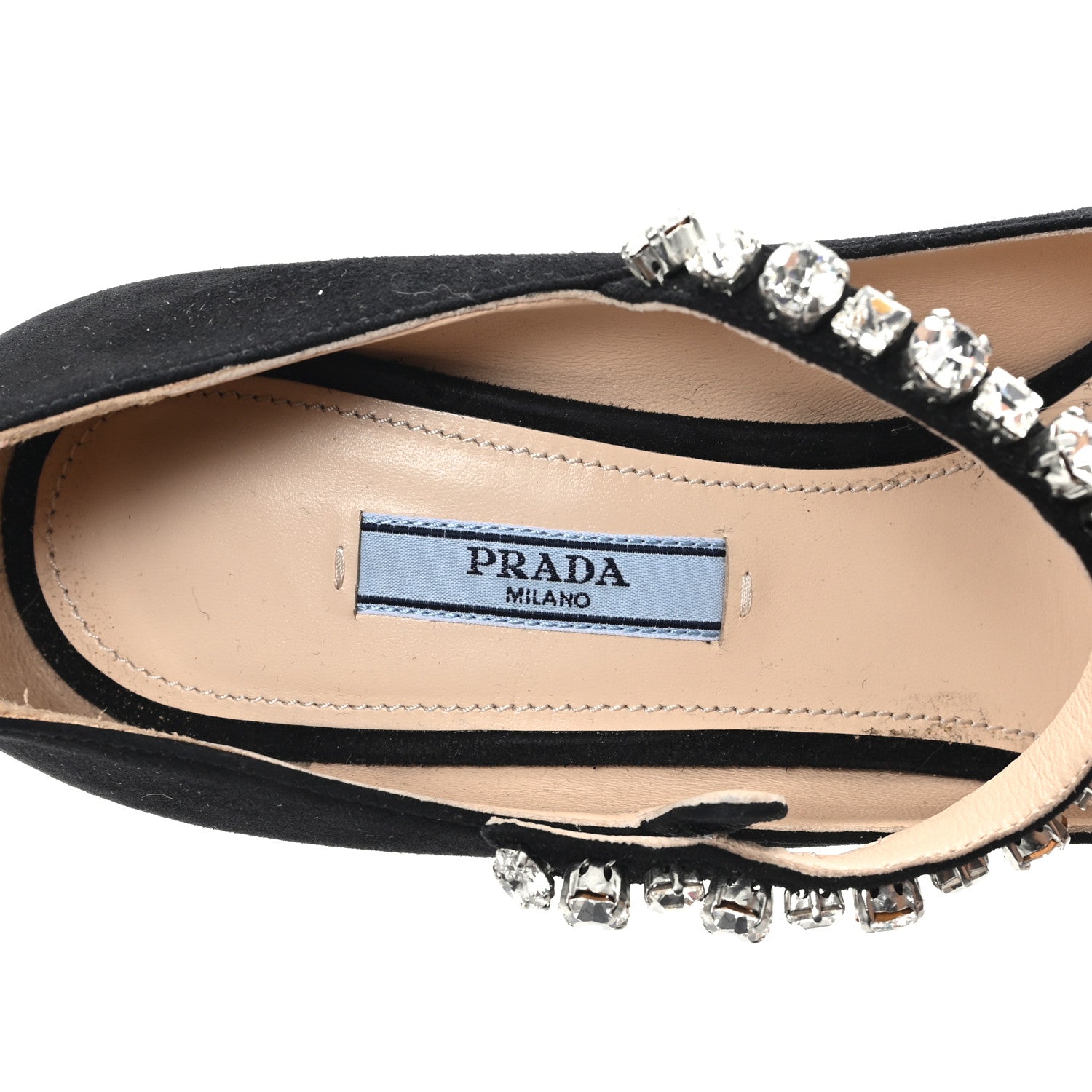 Camoscio Crystal Pumps 37 Black
