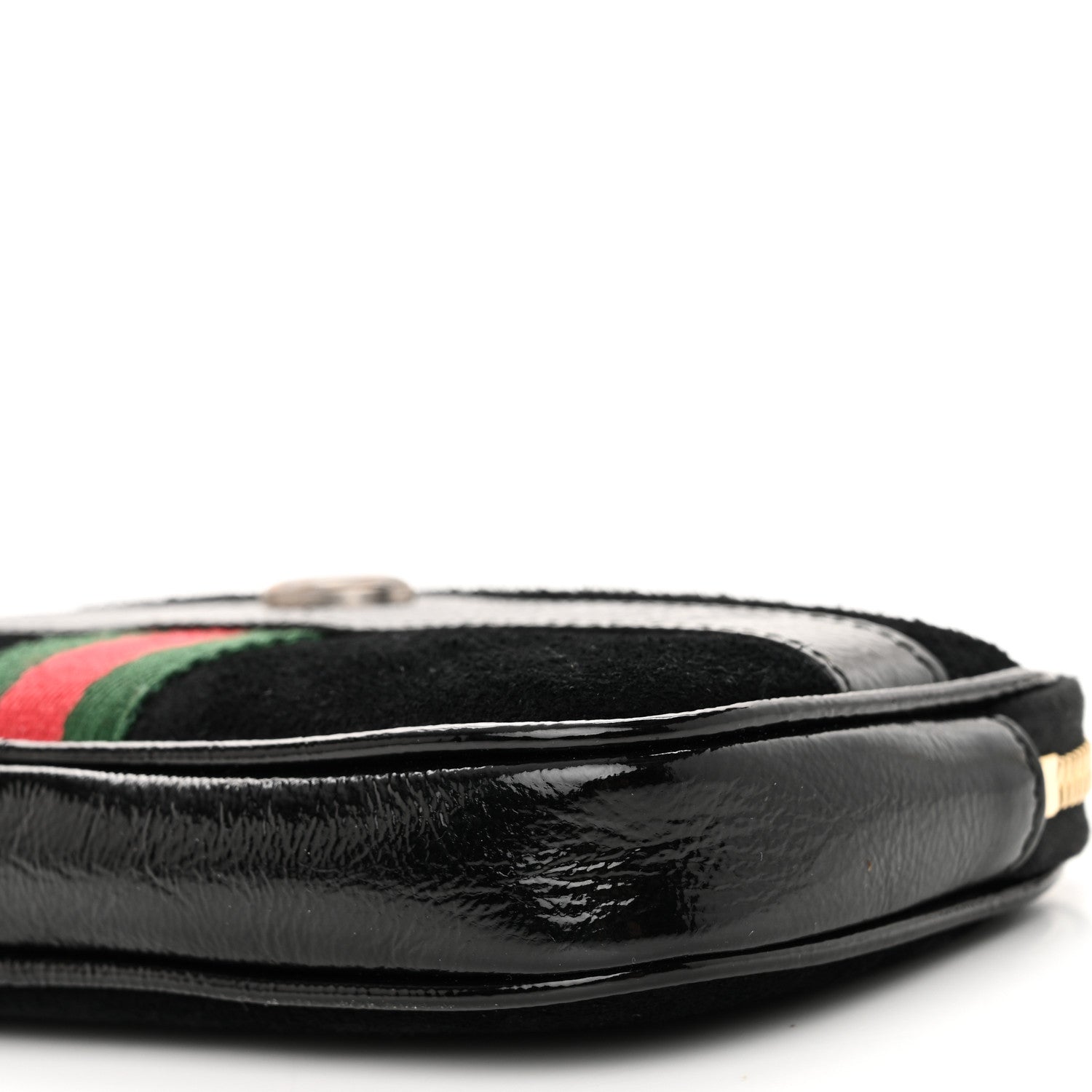 Suede Patent Ophidia Belted iPhone Case 85 34 Black