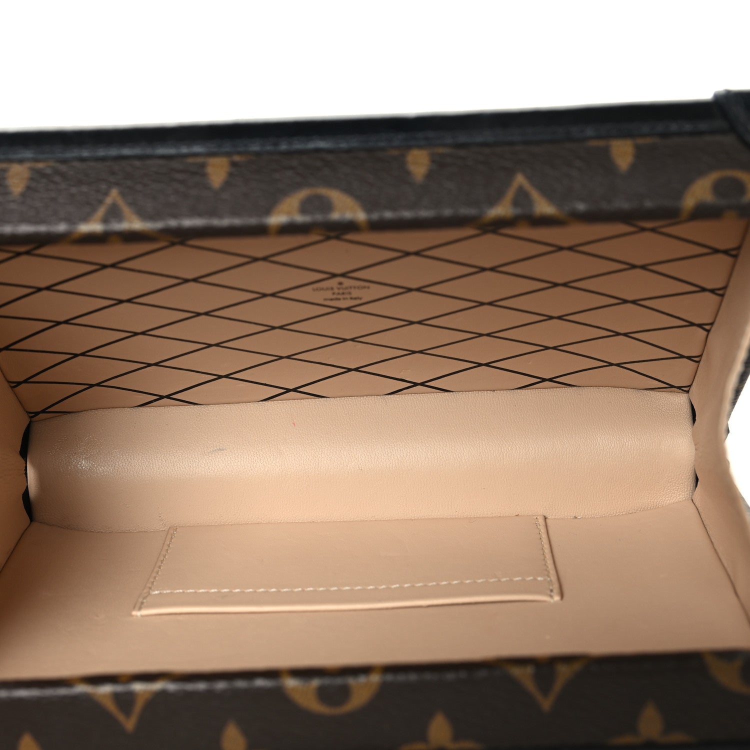Monogram Leopard Corduroy Petite Malle