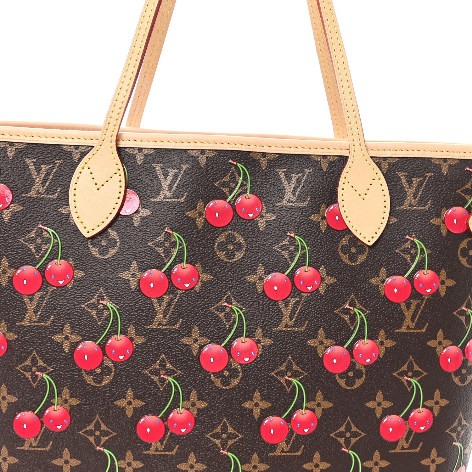 LV X TM Monogram Cerises Neverfull MM