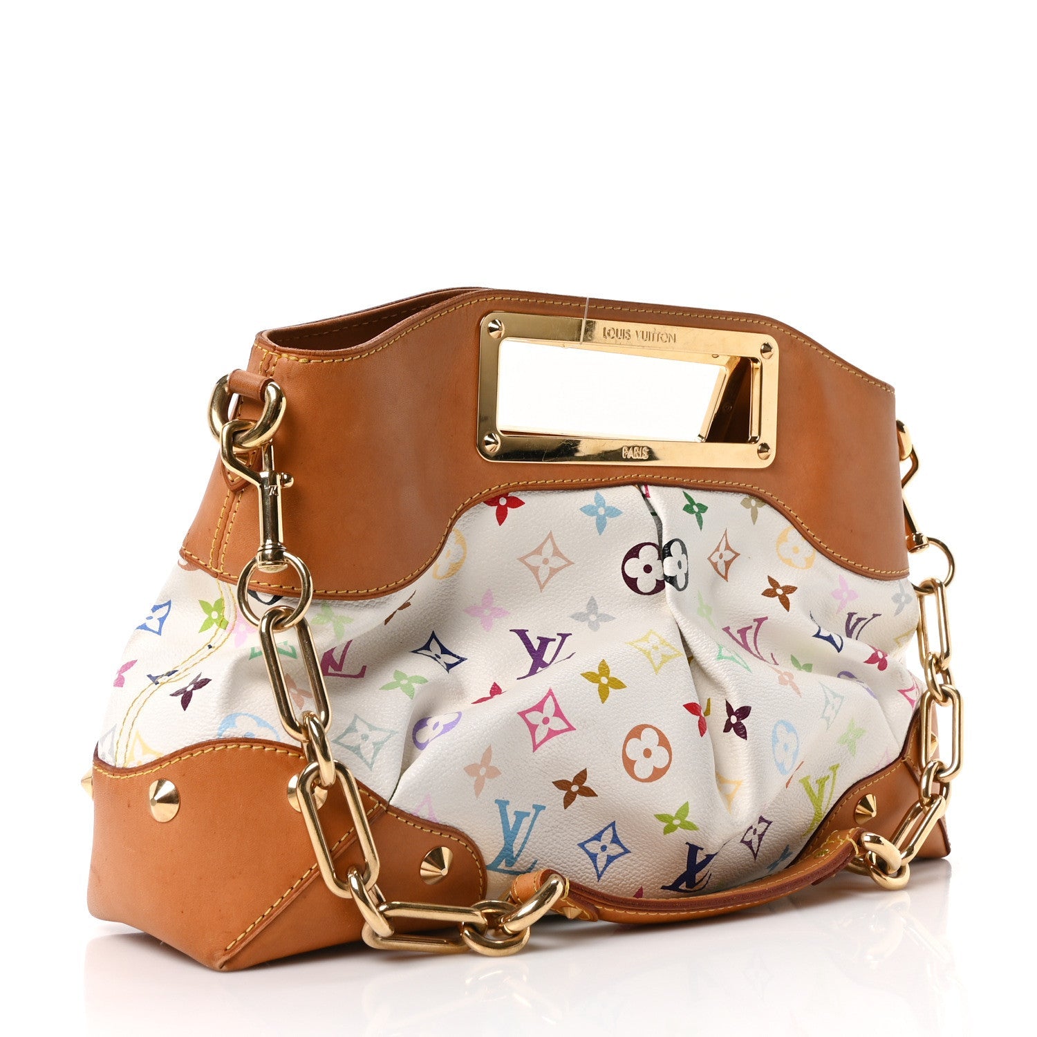 Monogram Multicolor Judy MM White
