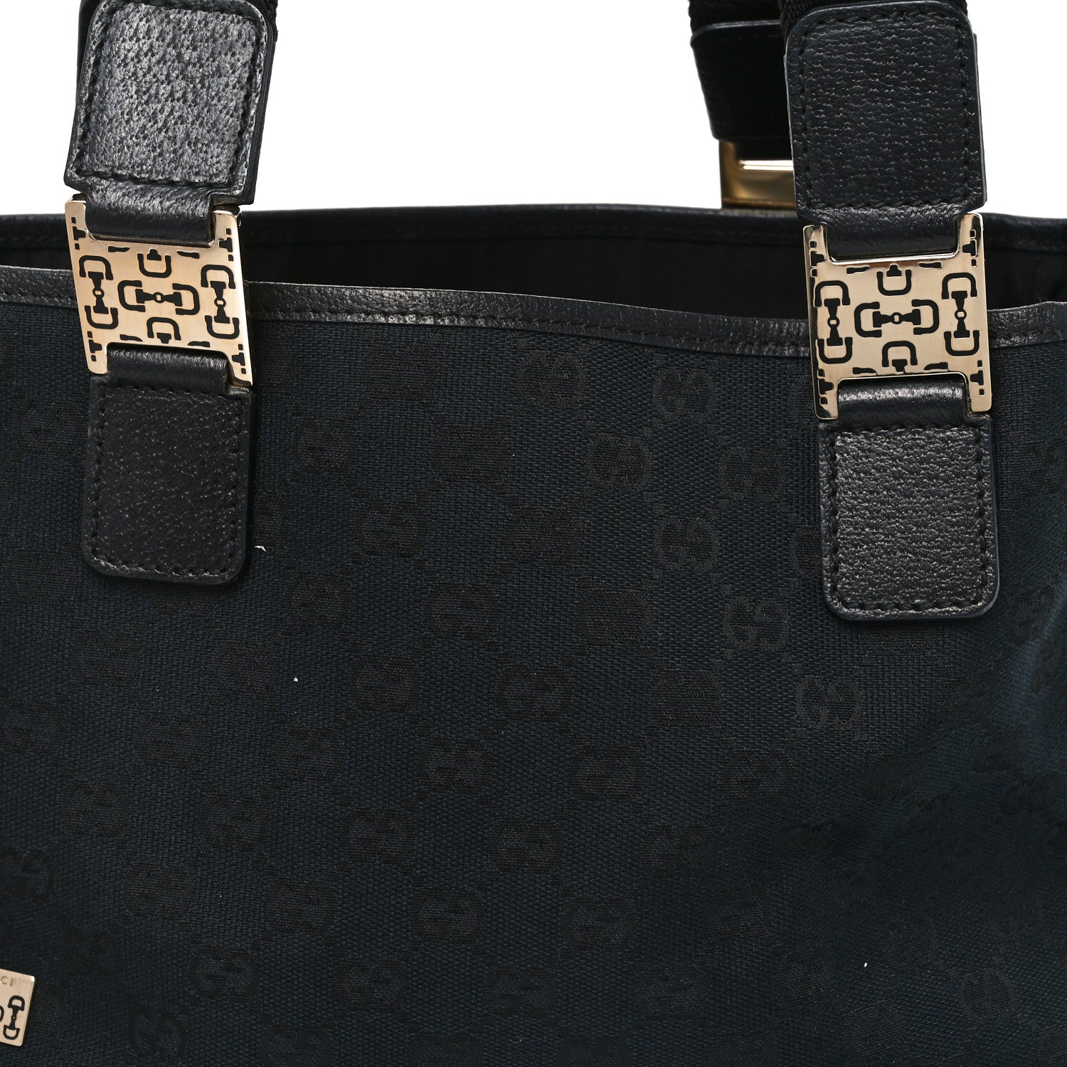 GG Monogram Pop Tote Black
