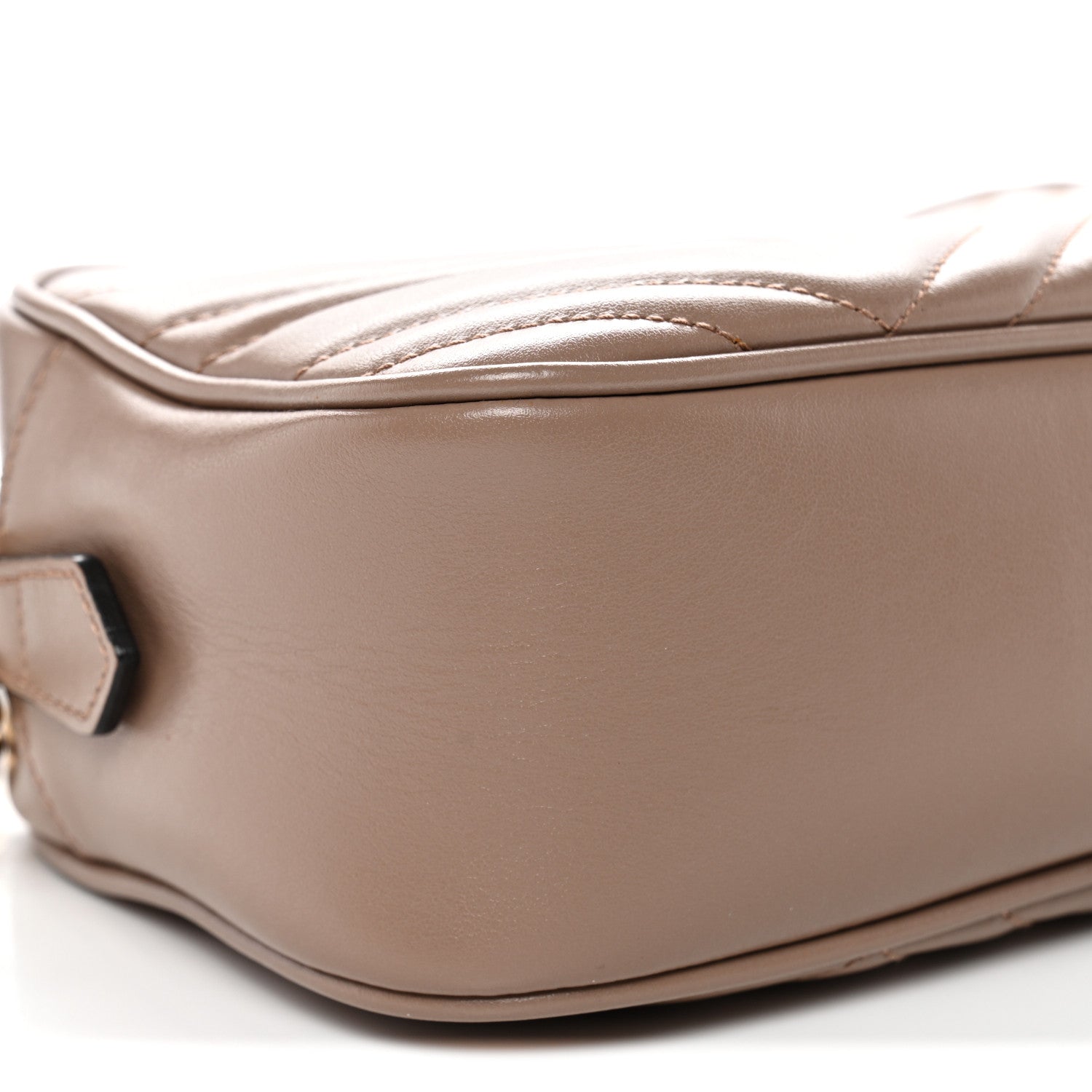 Calfskin Matelasse Small GG Marmont Chain Shoulder Bag Porcelain Rose