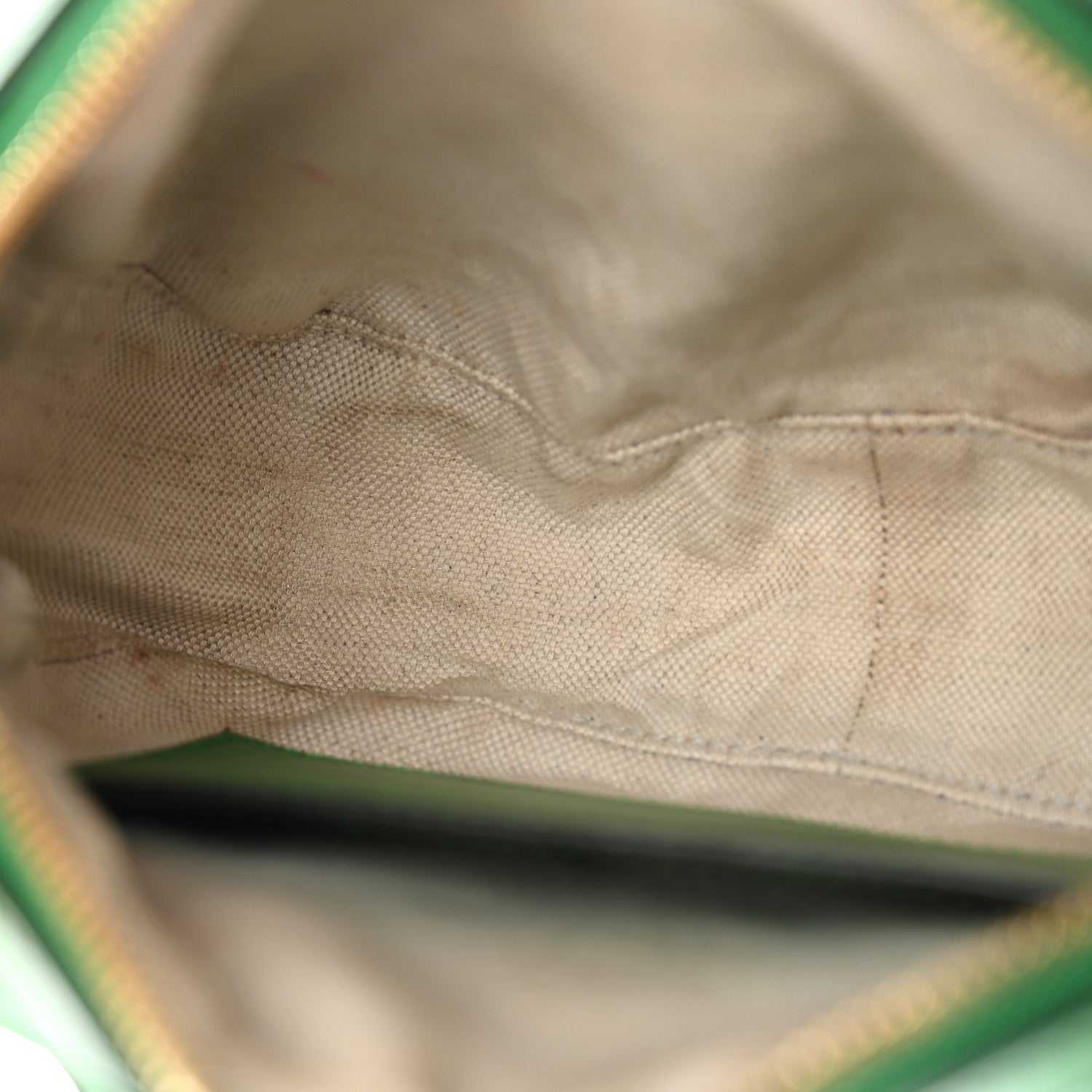 Calfskin GG Matelasse Shoulder Bag Spring Green Natural