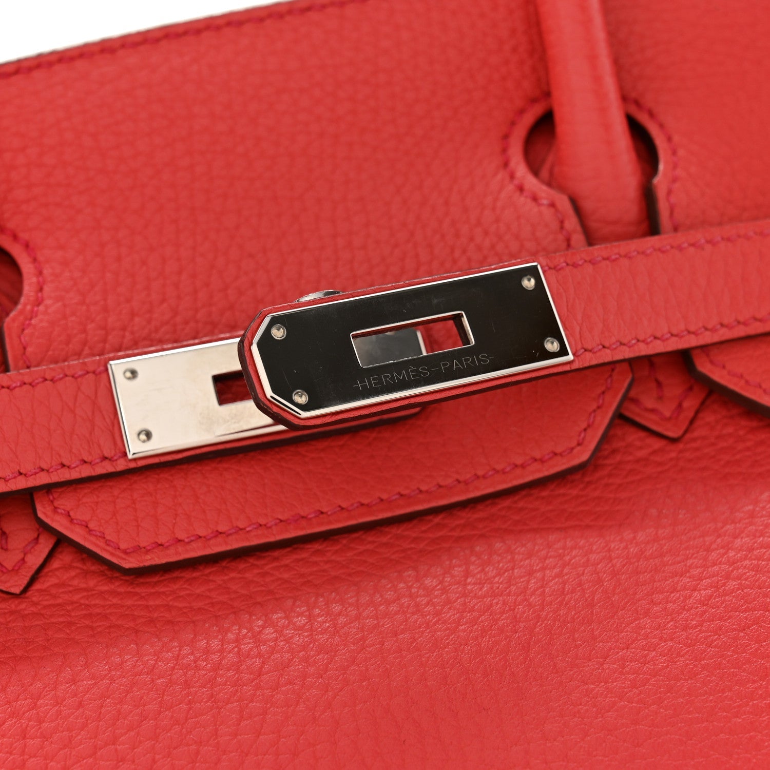 Taurillon Clemence Birkin 30 Geranium