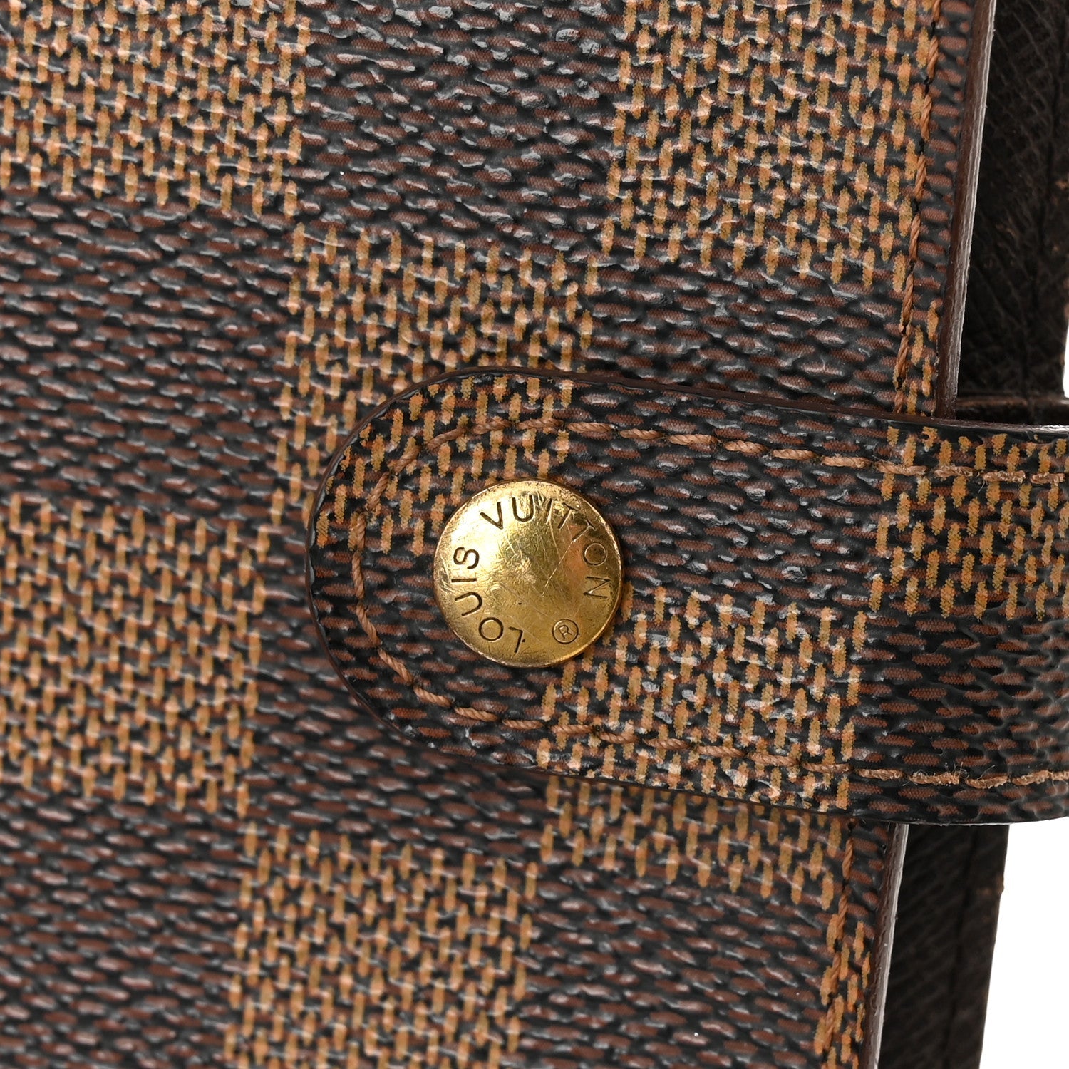 Damier Ebene Small Ring Agenda Cover