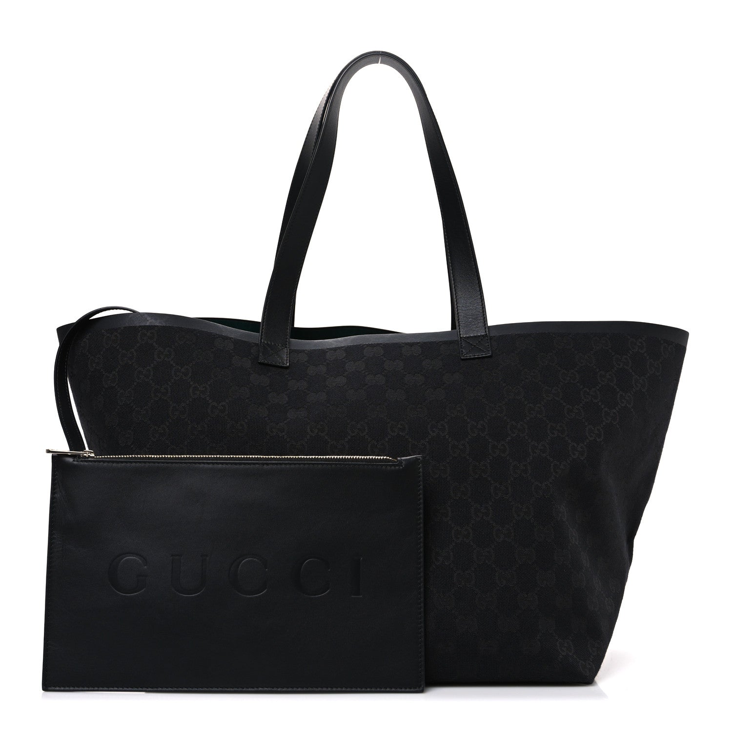 GG Monogram Medium Totissima Shopping Tote Black