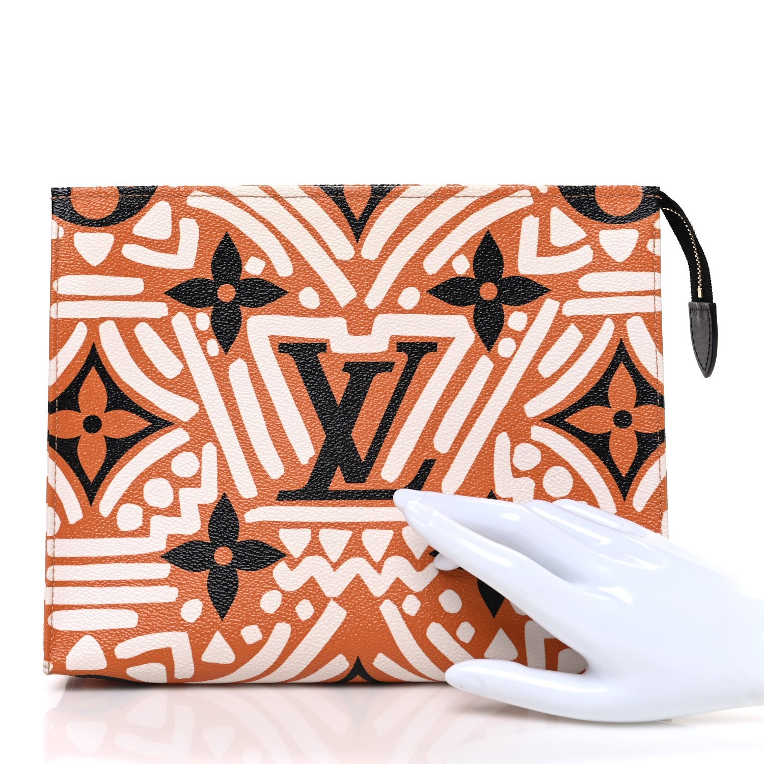 Monogram Giant Crafty Pochette Toiletry 26 Creme Caramel